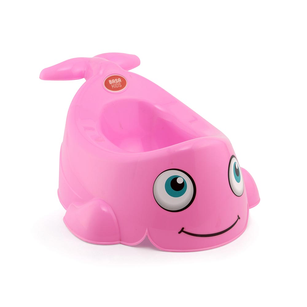 Bacín Ballenita Feliz Rosado Basa