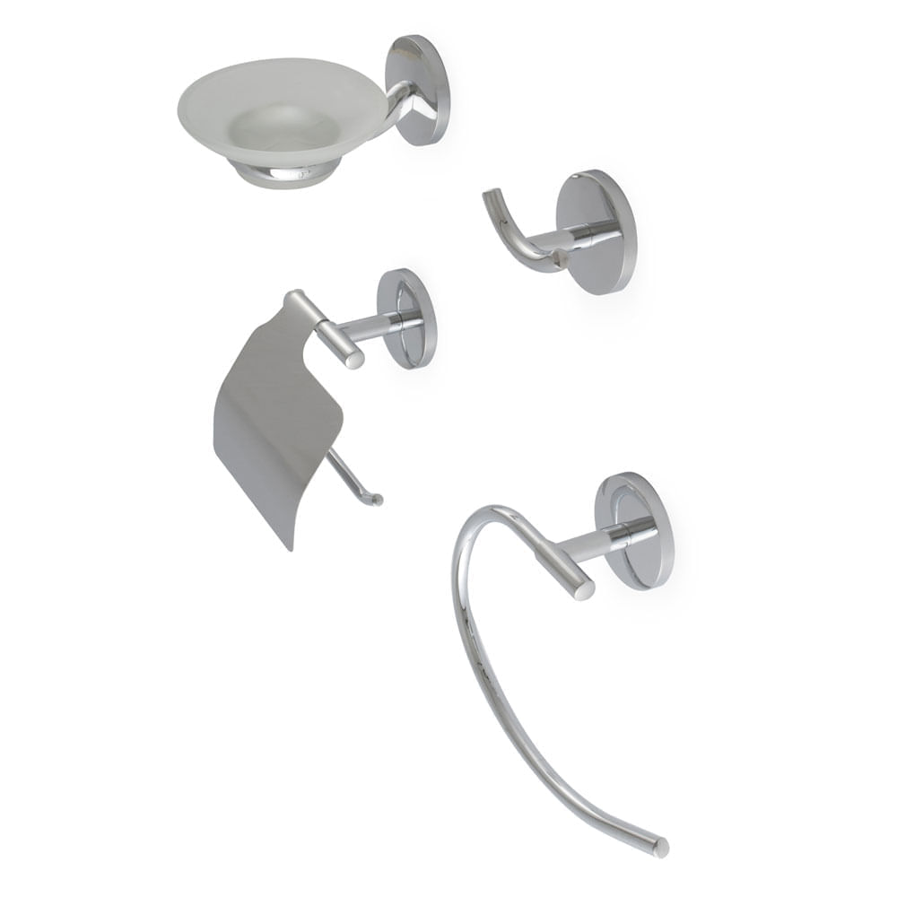 Set de Baño Orange Niza x 4 piezas