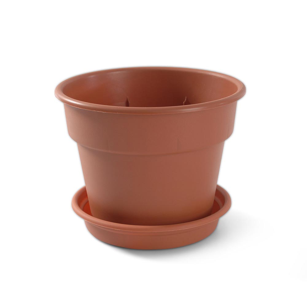 Maceta de Plástico Terracota Reyplast Modelo Dura kotta #12