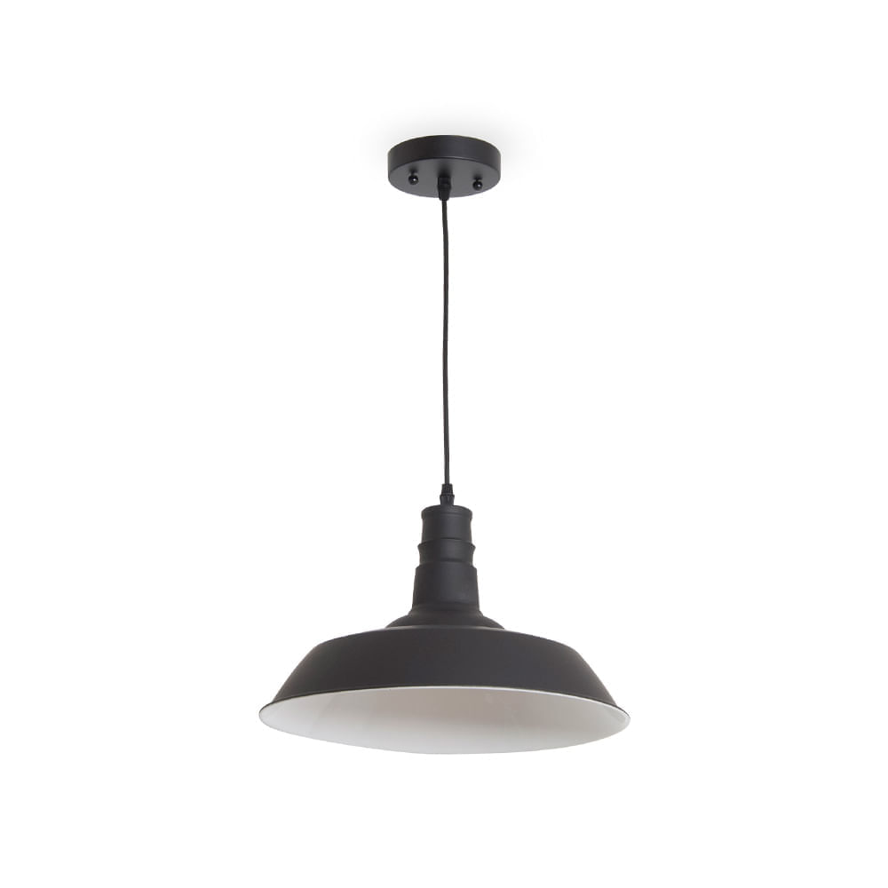 Lámpara colgante Midtown E27 1 luz Orange