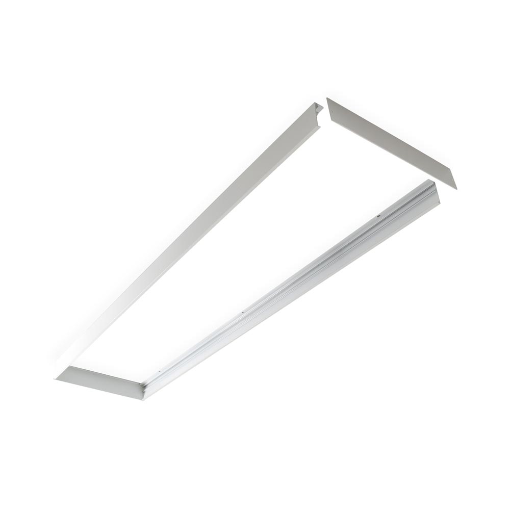 Marco Blanco para adosar panel LED 30x120cm