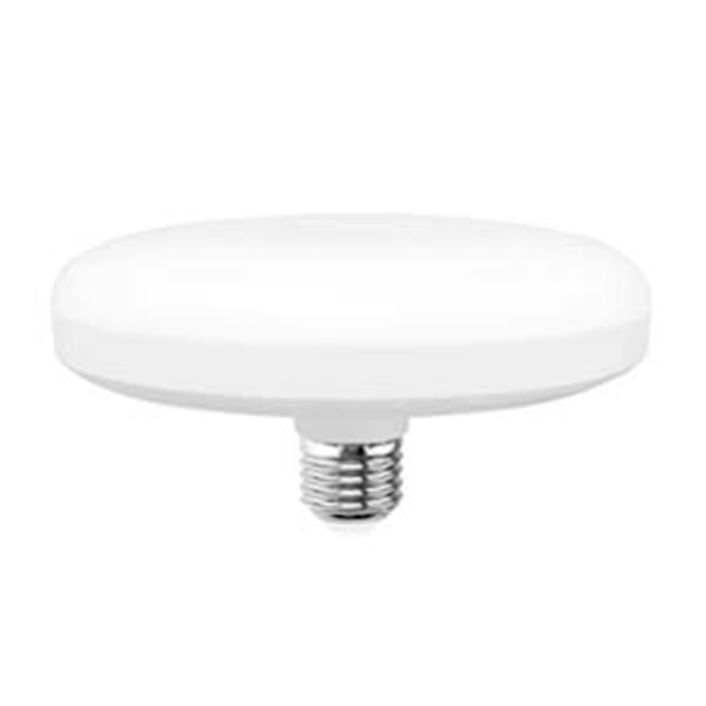 Foco LED UFO Lightech 15W E27 Luz Fría de Policarbonato Blanco