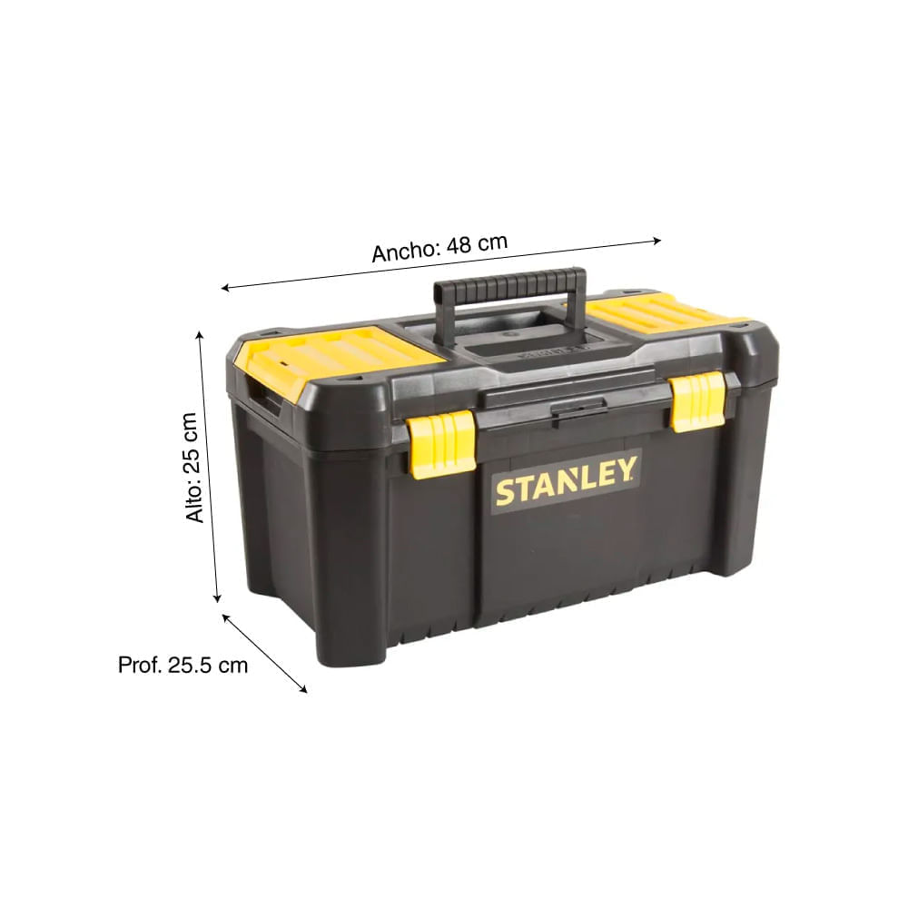 Caja metálica Stanley con bandeja 19 - Oechsle