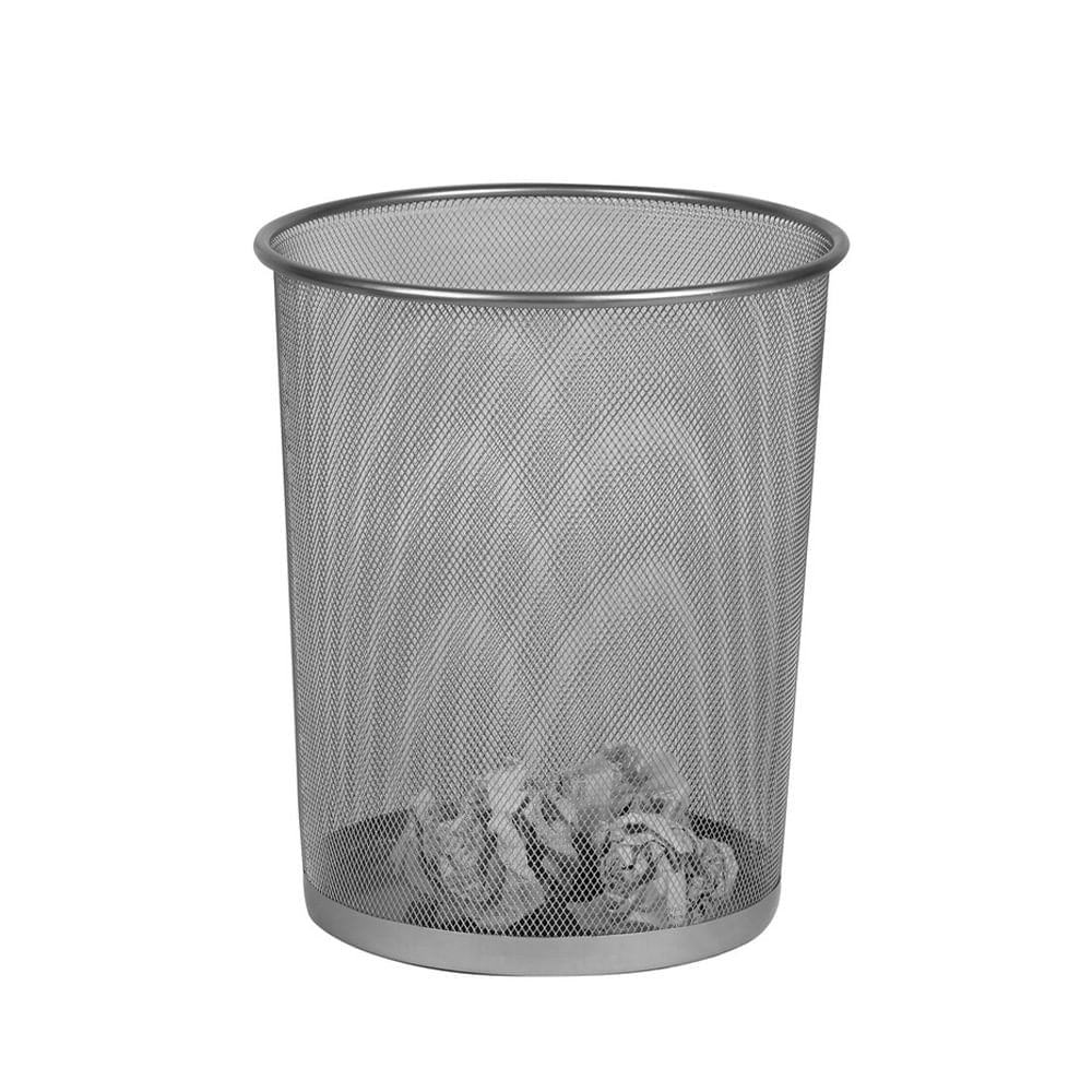 Papelera Gris Mesh