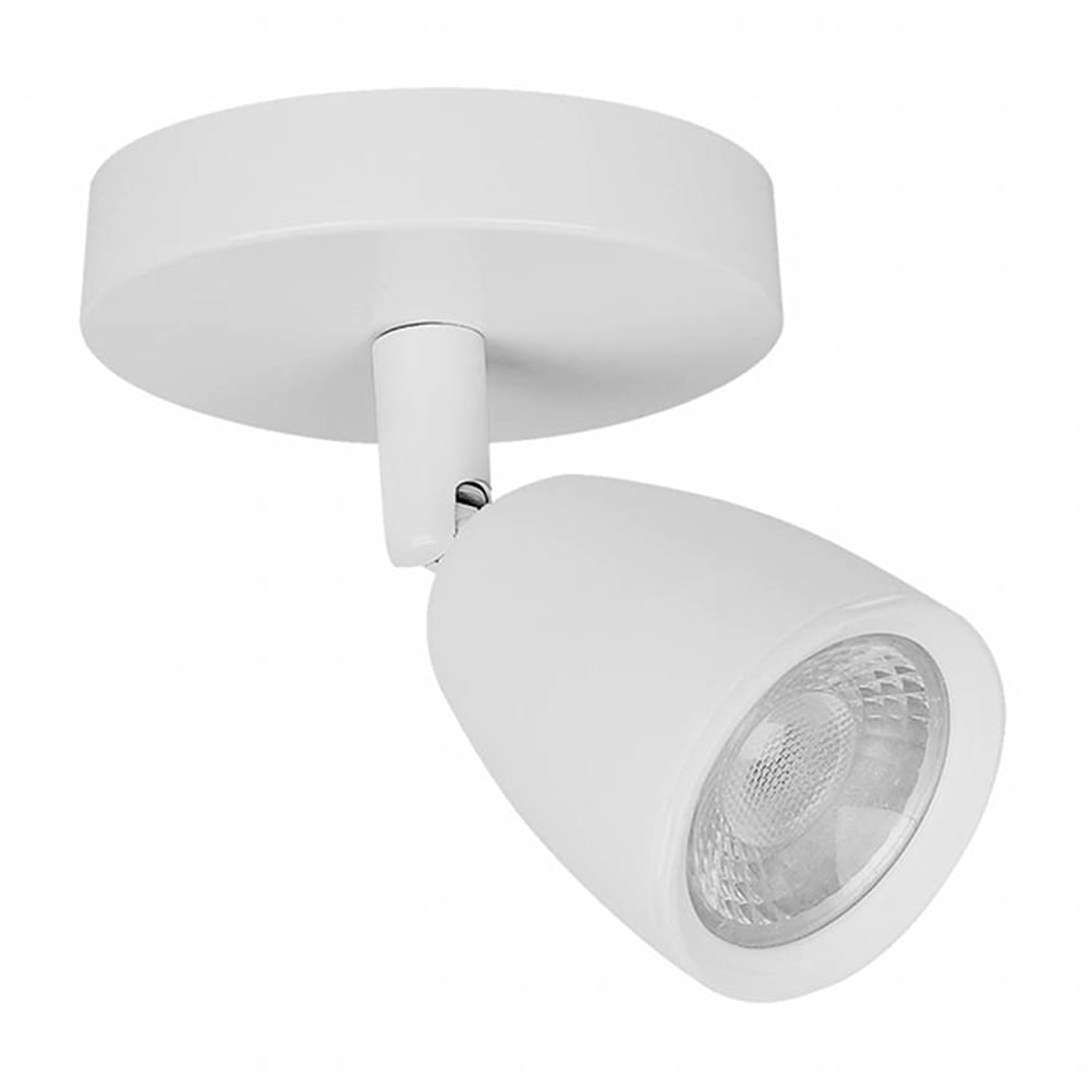 Spot LED para adosar 7W Blanco Luz Blanca Lightech