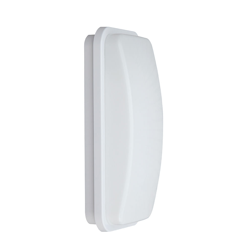 Aplique LED Tortuga rectangular Blanco 20W Luz Fría Lightech