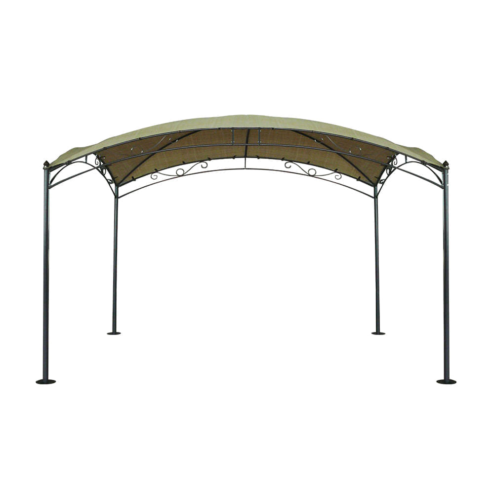 Pérgola Curva 300x400cm Marrón