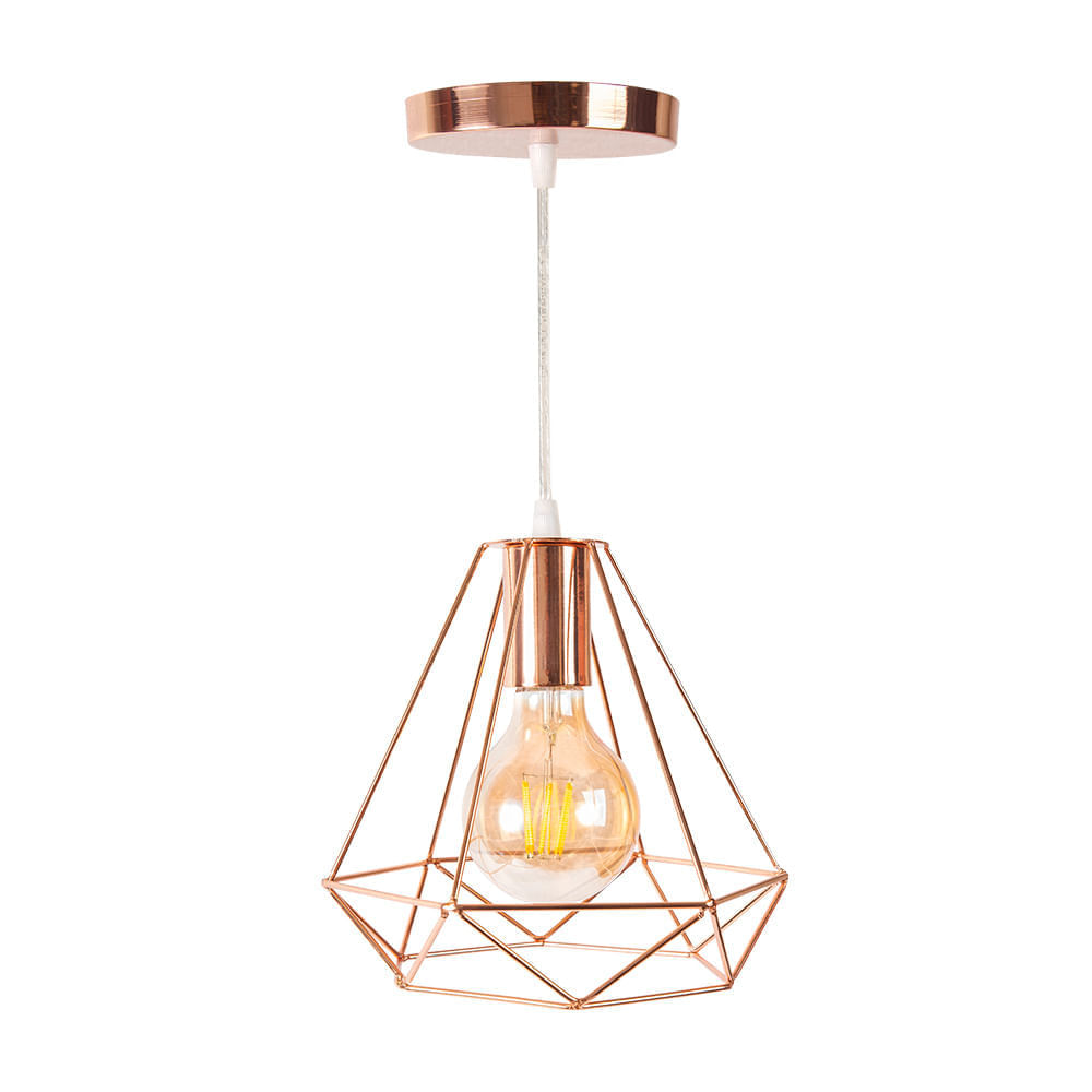 Colgante Prisma Cobre Ciametsa