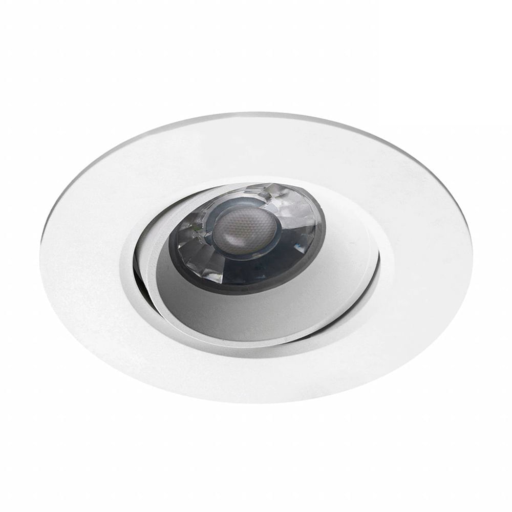 Spot LED Integrado Lightech Dirigible 10W 10.5cm Luz Cálida Blanco