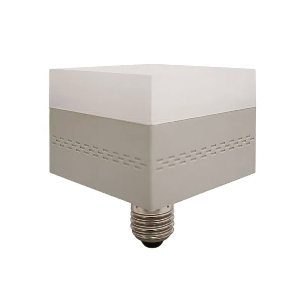 Foco LED Lightech Cubo 18W Luz Fría Gris