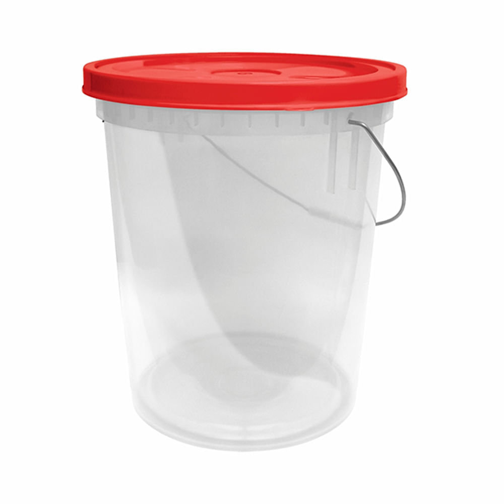 Balde comercial 20l con tapa