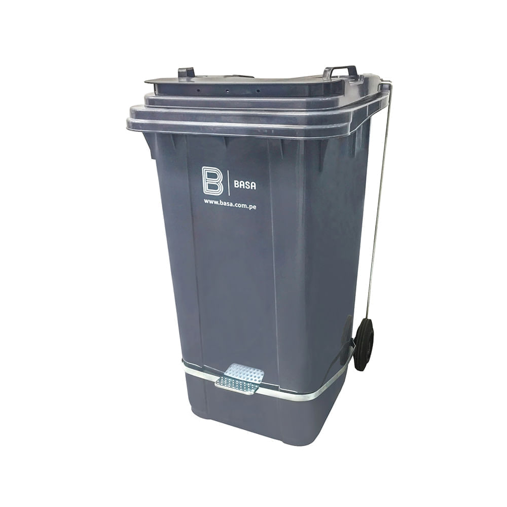 Tacho Gorila con ruedas N120 automático Gris Basa