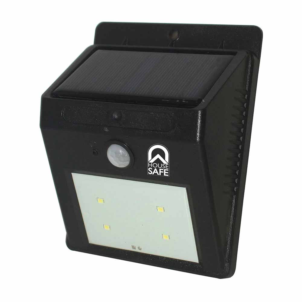 Lámpara solar led con sensor House Safe