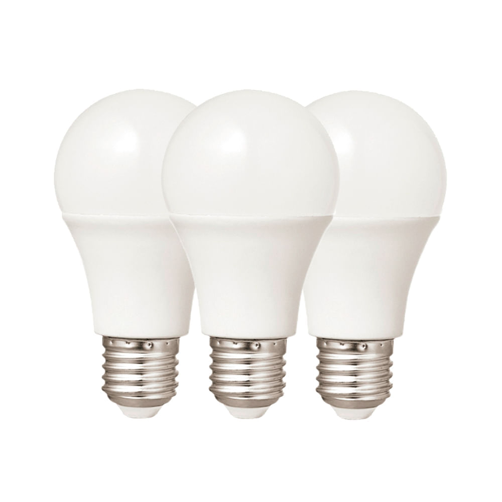 Foco LED Cálida Orange 10W E27 x3 Modelo Lc x3