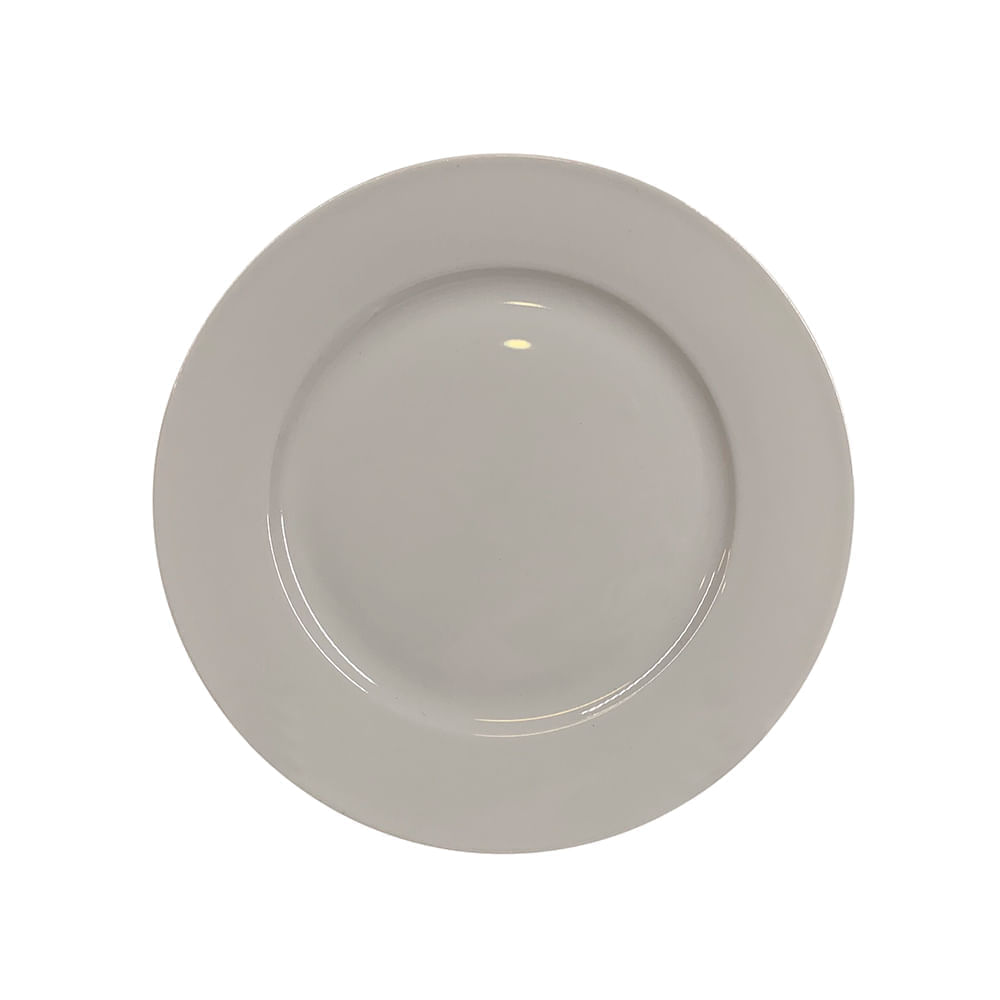 Set de 4 Platos para Ensalada Cerámica Aspen Blanco 20cm