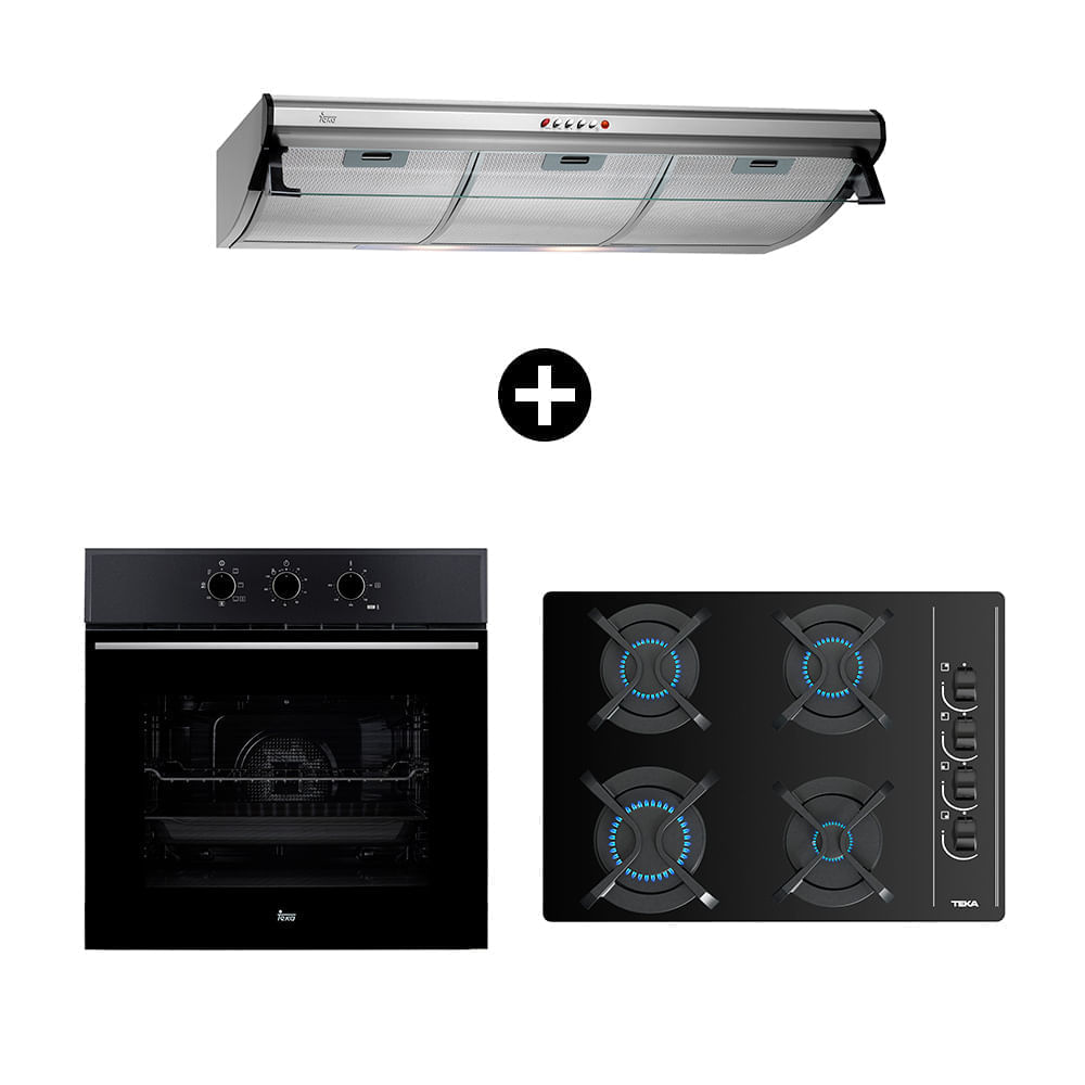 Tricombo Campana extractora + Horno + Campana