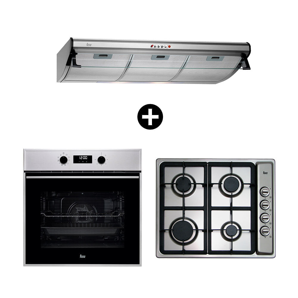 Tricombo Teka Cocina + Campana + Horno eléctrico C9310 Ep60 Hsb 635
