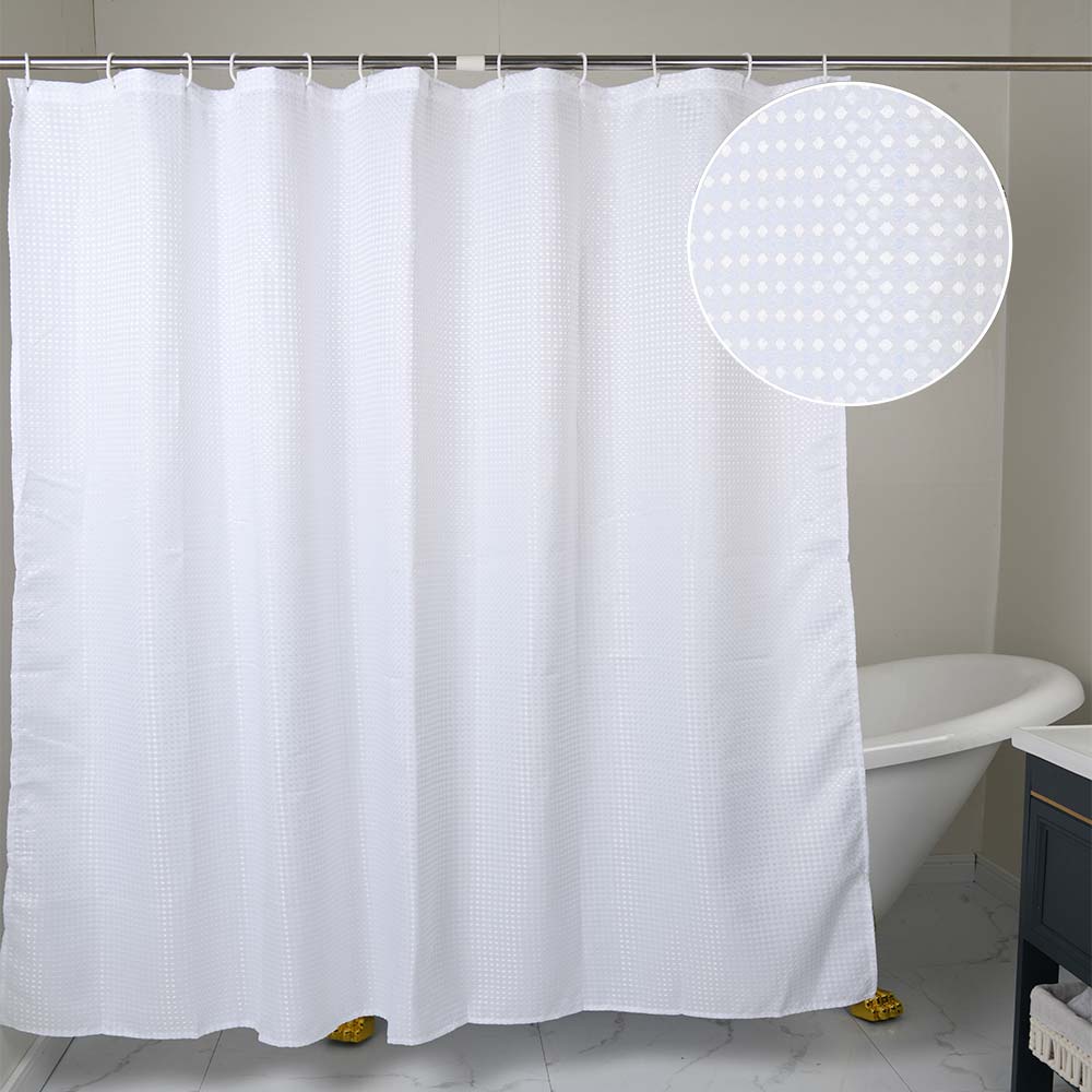 Cortina de baño Orange Poly Perla Bl