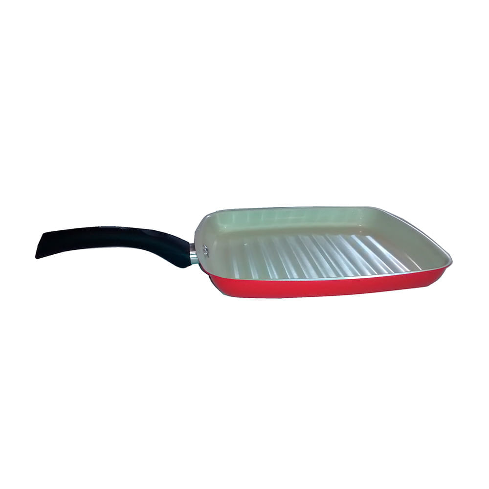 Asador Cerámico Record Modelo Ceramica 28 cm Rojo