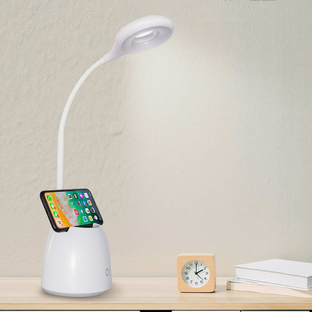 Lámpara de escritorio LED Moderna blanco - Oechsle