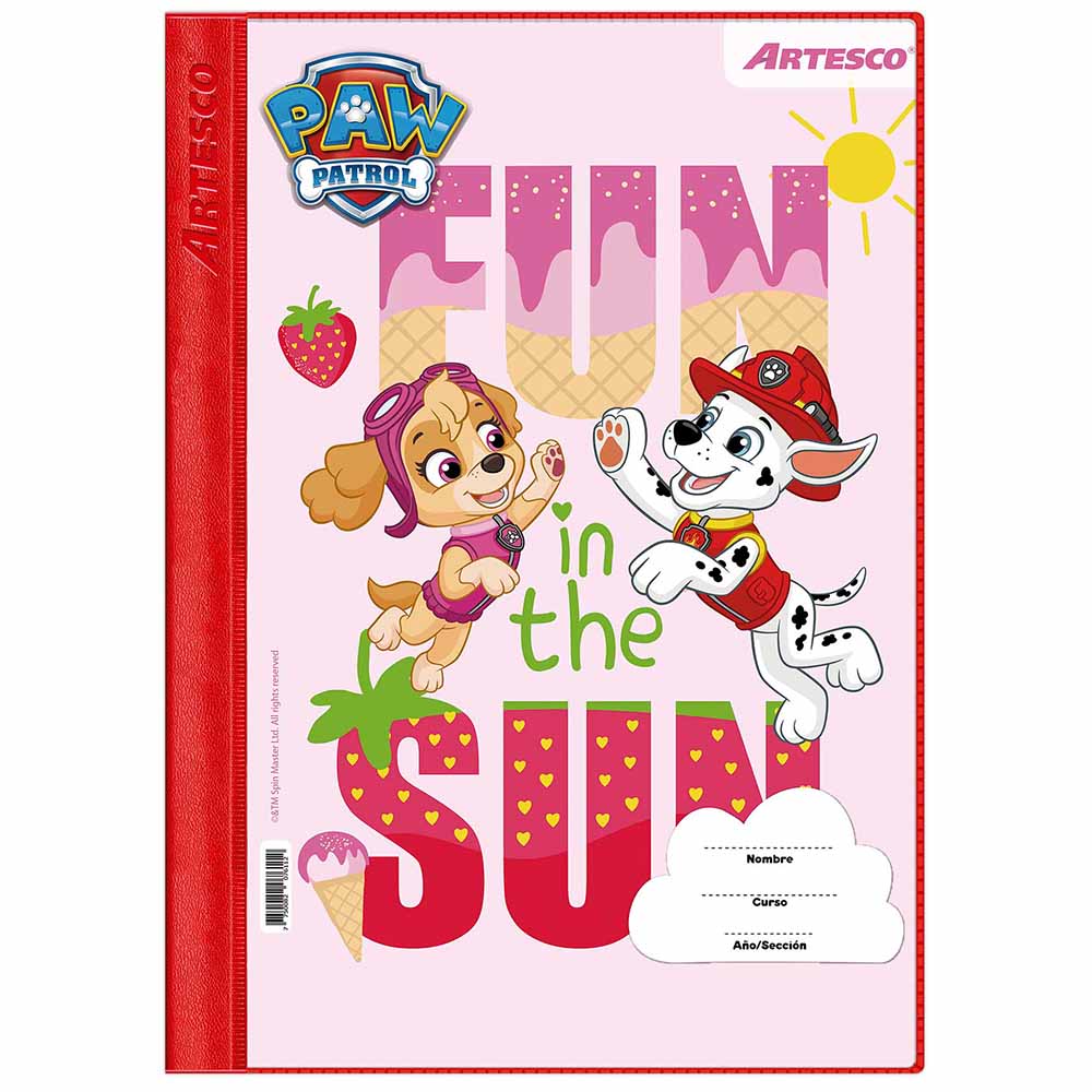 Folder ARTESCO Oficio Paw Patrol Niña
