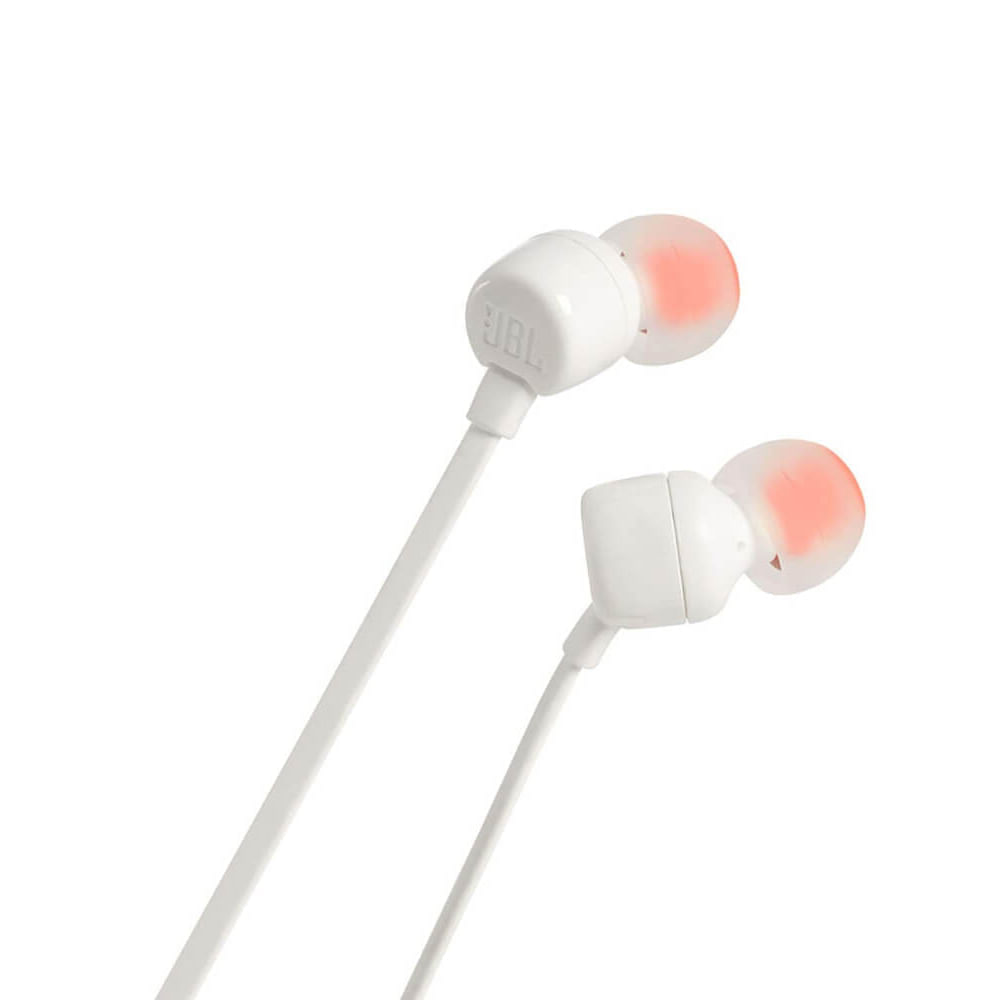 JBL T110 Wired In-Ear - Blanco (Audífonos)