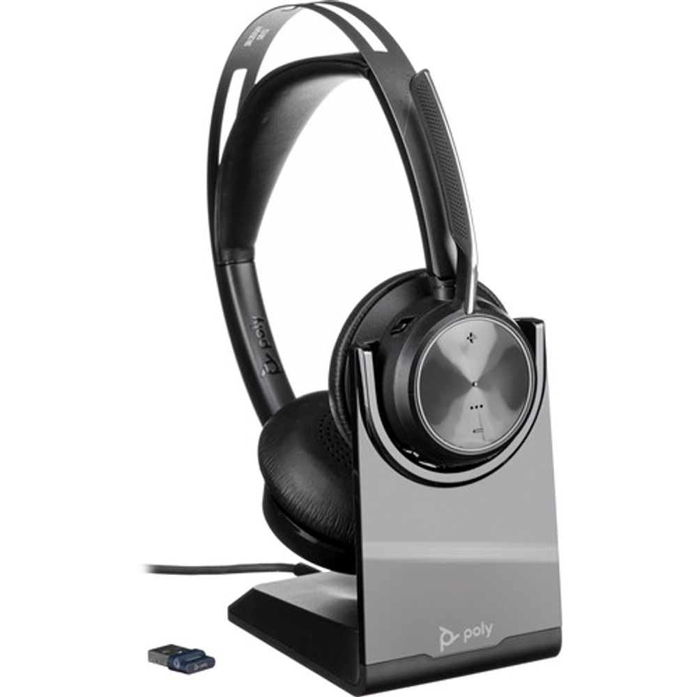 Plantronics Auriculares Bluetooth estéreo B825 UC con cancelación activa de  ruido