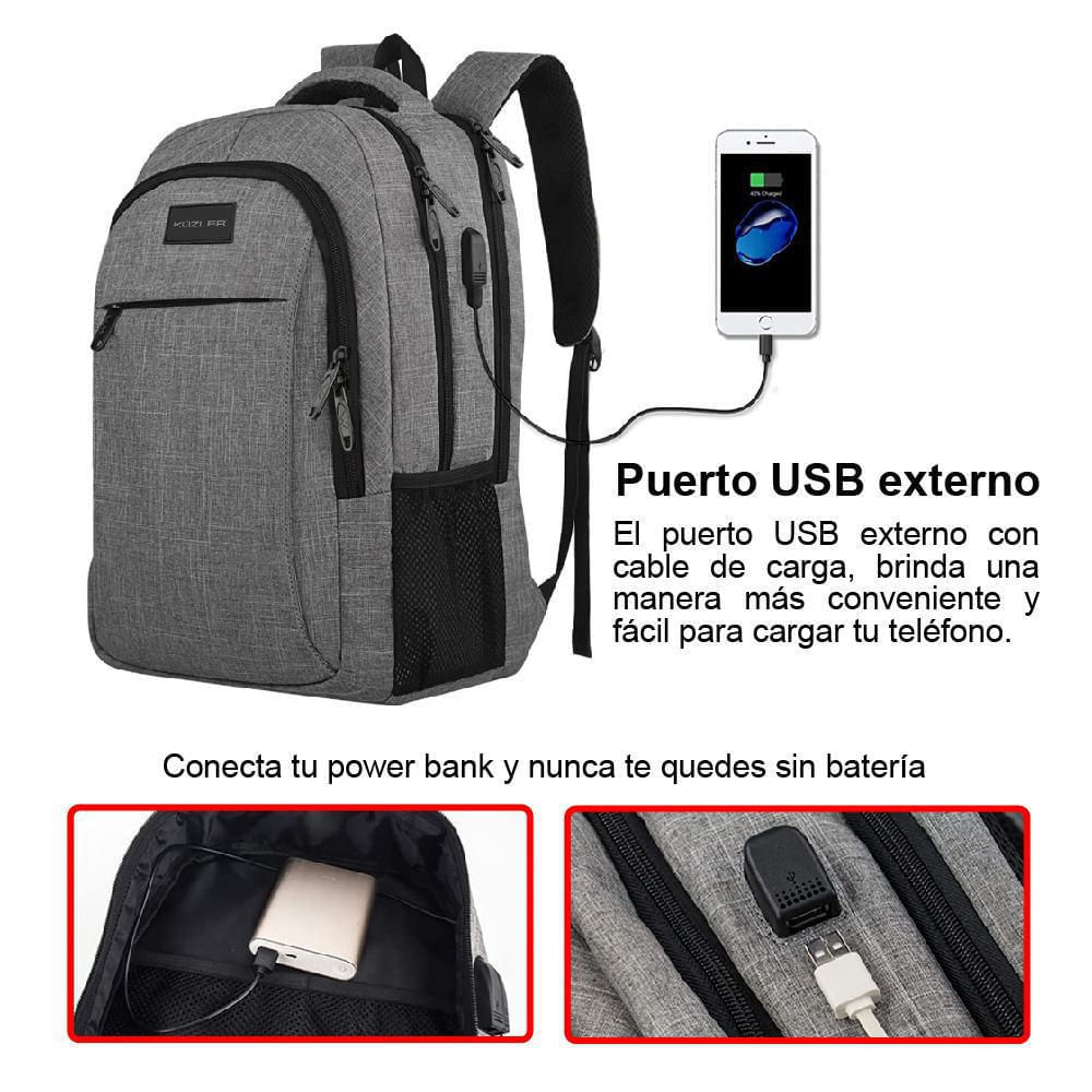 Mochila Multifuncional Trekking Laptop 17″ Usb 50L Ranios-102 – InTouch Perú