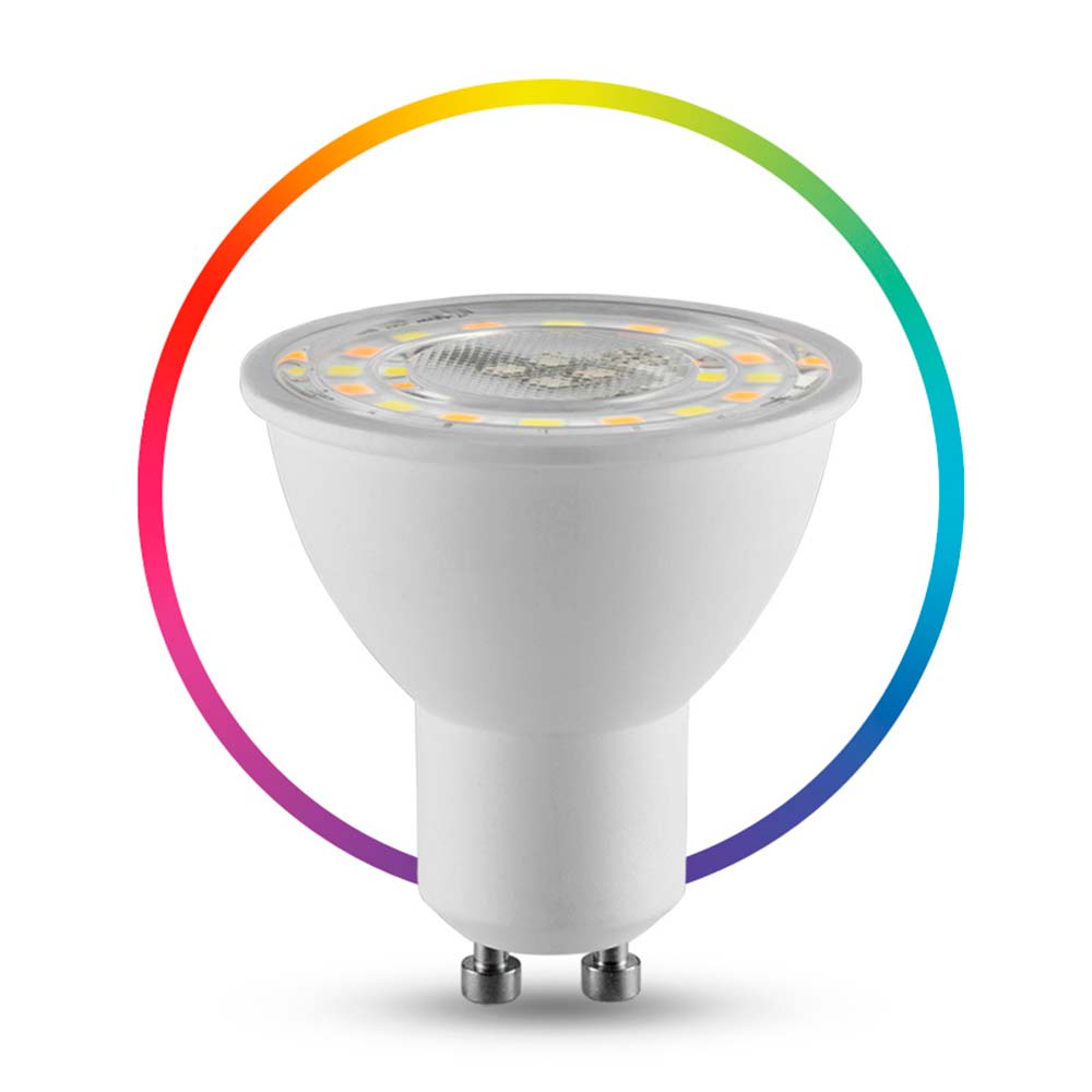 Foco smart led GU10 5W Multicolor Lightech