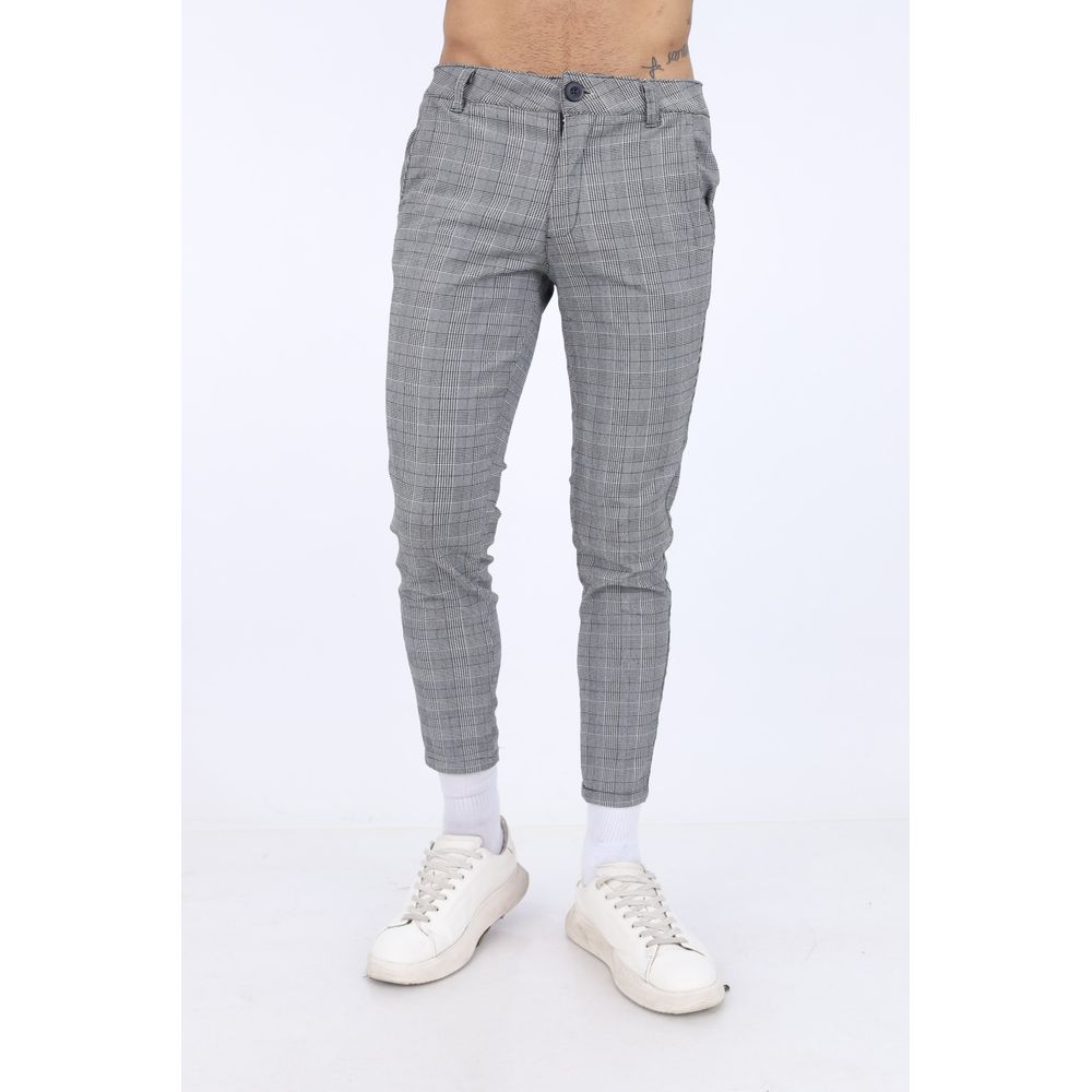 Pantalon Cuadros Hombre Pantalon De Vestir Casual Hombre Pantalon