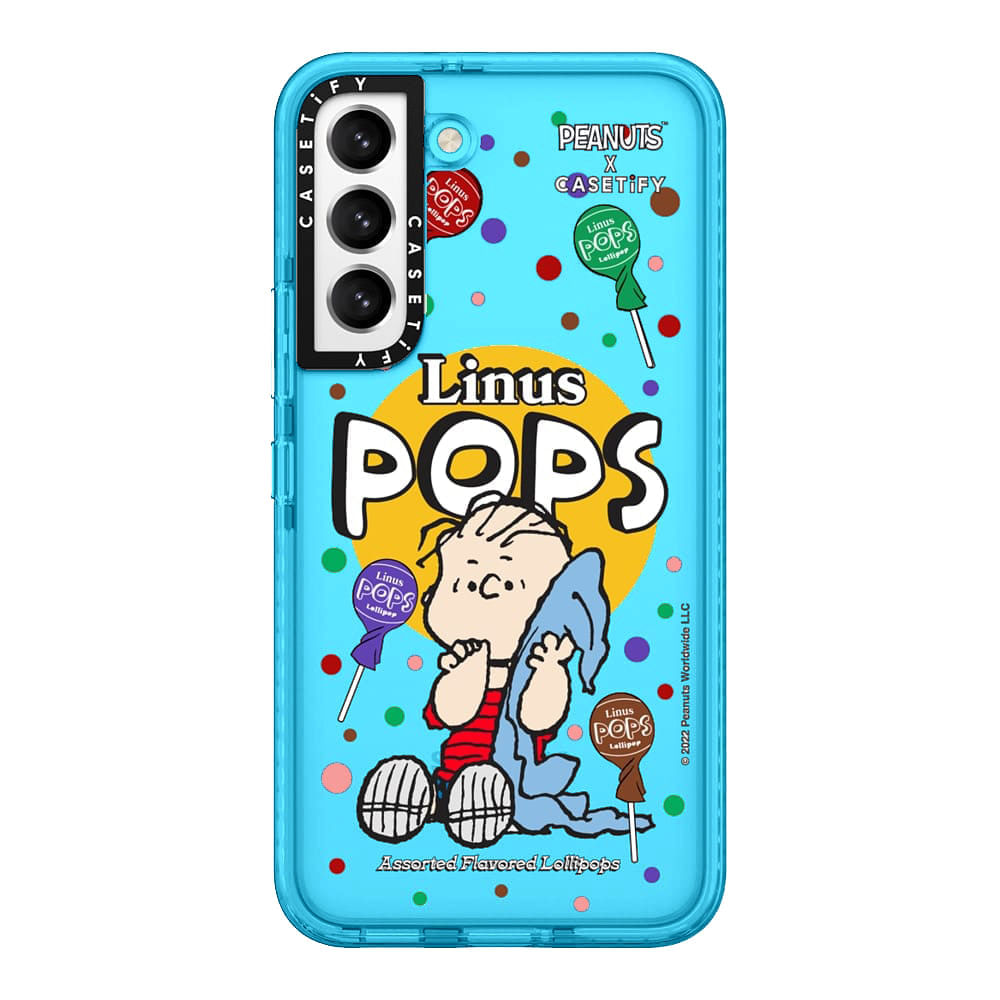 Case ScreenShop Para Samsung Galaxy S22 Ultra Snoopy Linus Pops Azul  Transparente Casetify | Oechsle