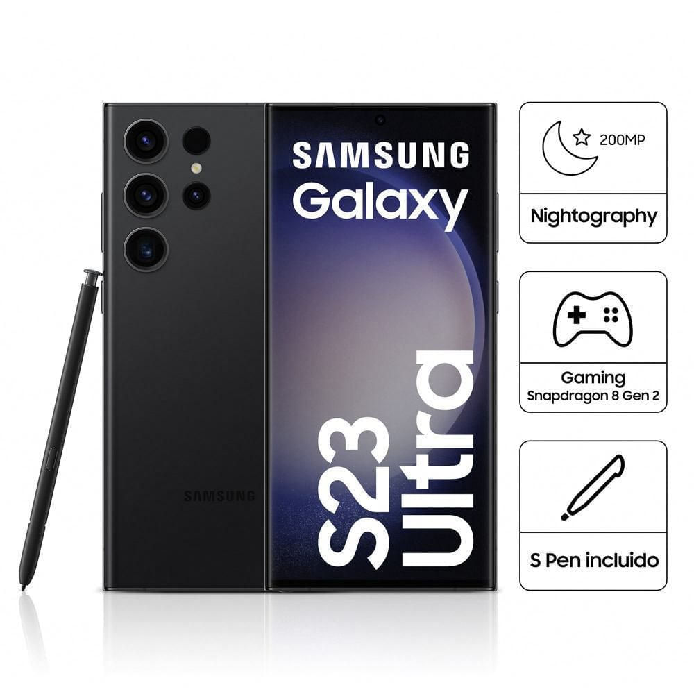 Celular Samsung Galaxy S23 Ultra Memoria RAM 12GB Storage 512GB 6.8 AMOLED  - Electro A