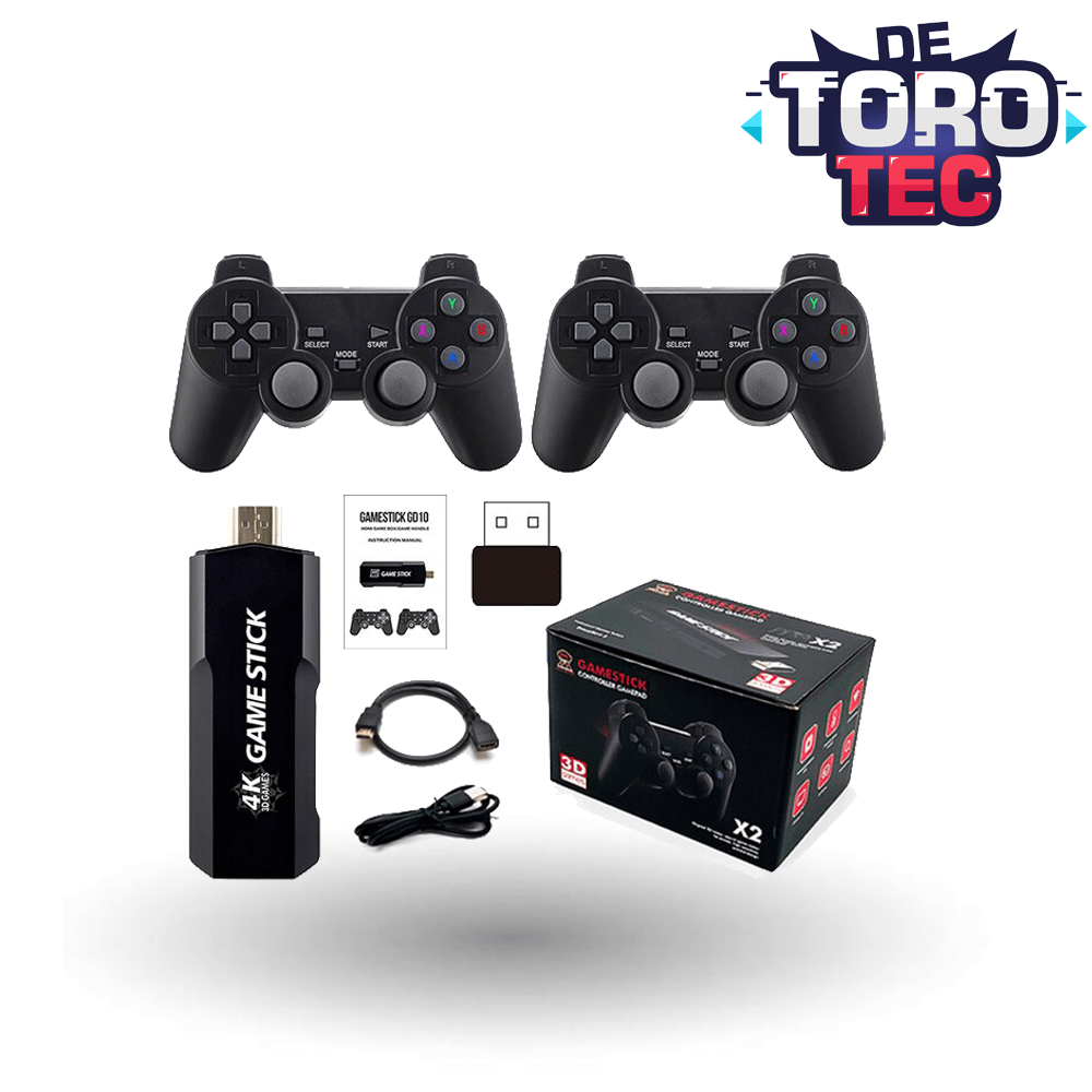 Consola X2 Juegos Retro Negro de 64GB