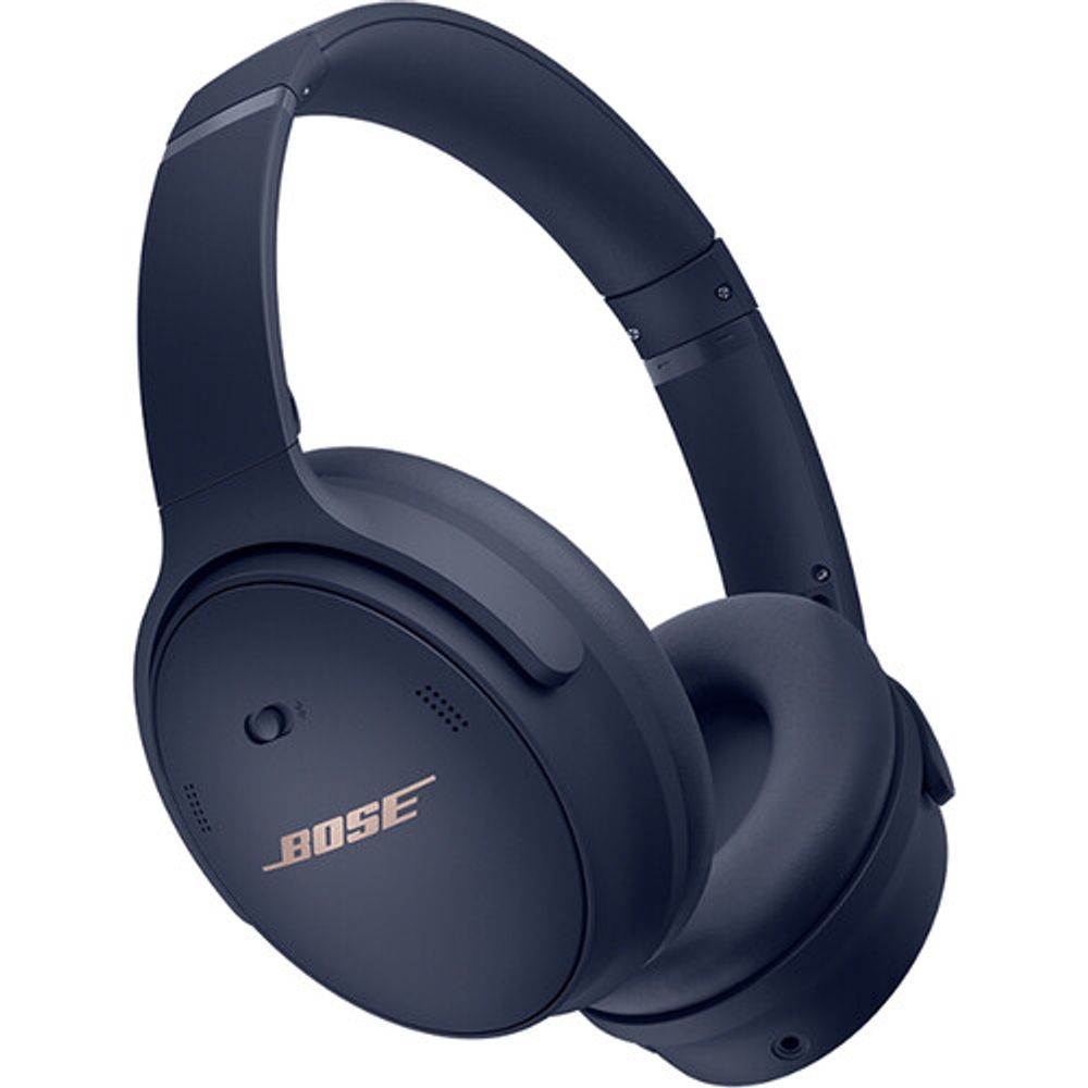 Bose QuietComfort 45 Auriculares inalámbricos inalámbricos de cancelación  de ruido (edición limitada, azul de medianoche)