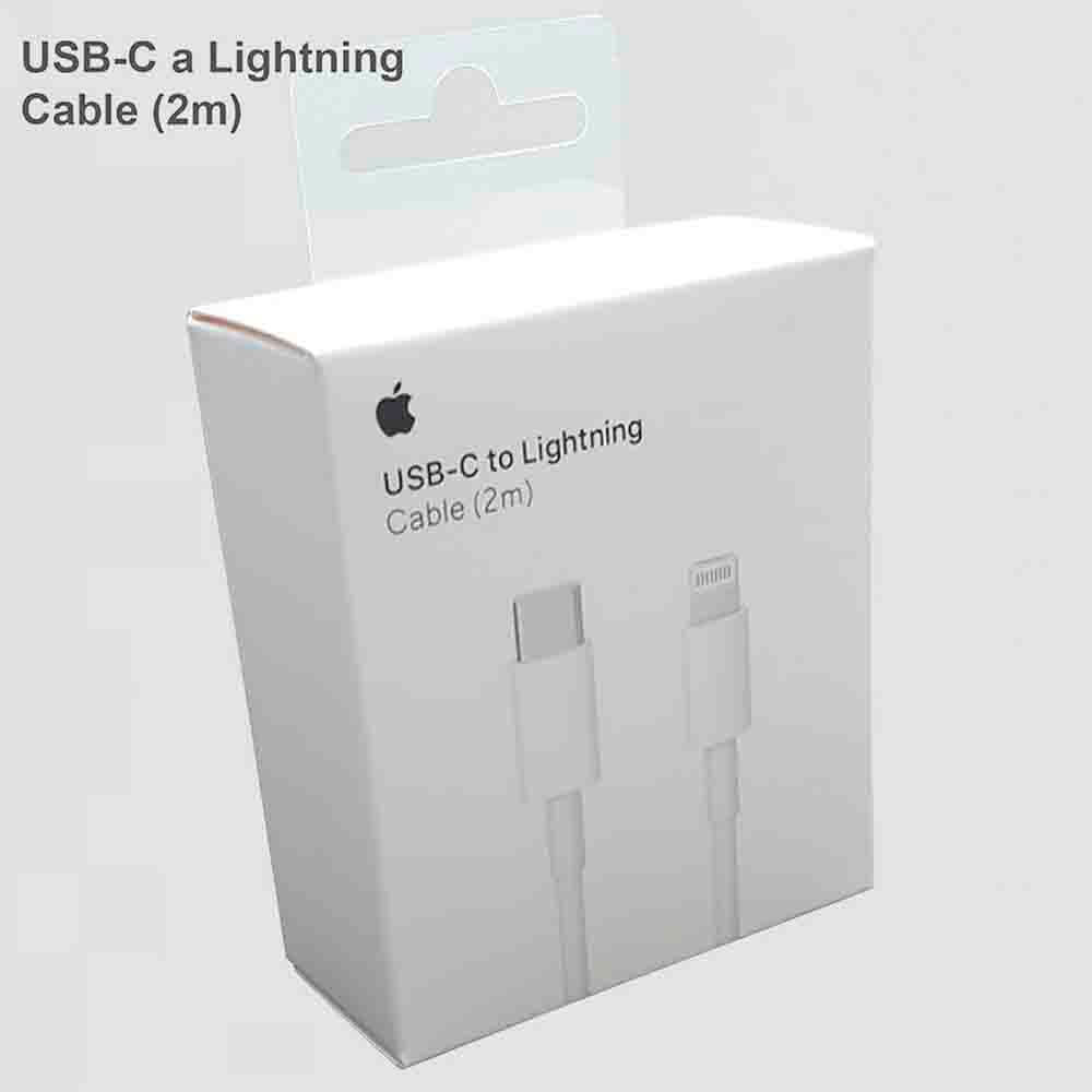 Cable usb-c a Lightning para iPhone 13, 13 pro, 13 pro Max de 2mt