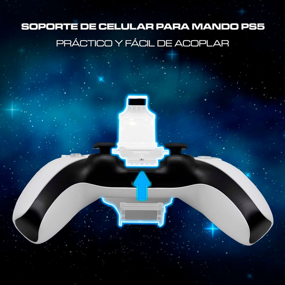 Soporte de Celular para Mando PS5 Dualsense PlayStation 5 I Oechsle -  Oechsle