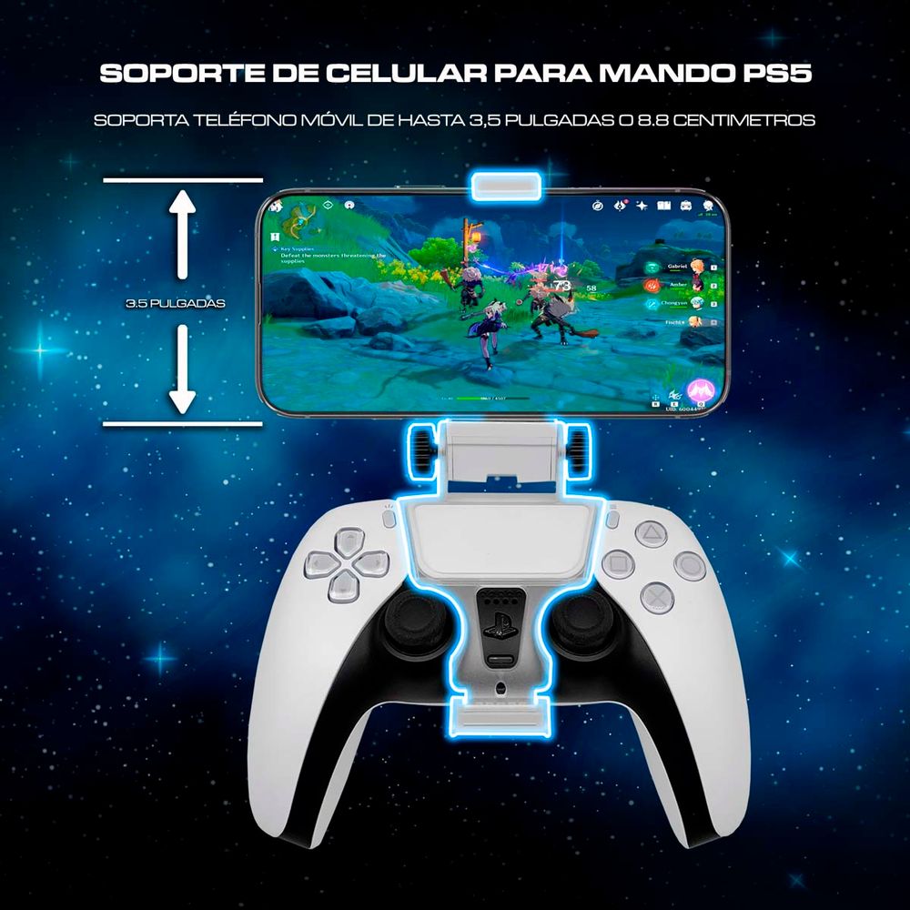 Soporte Clip Para Celular y Control PS5