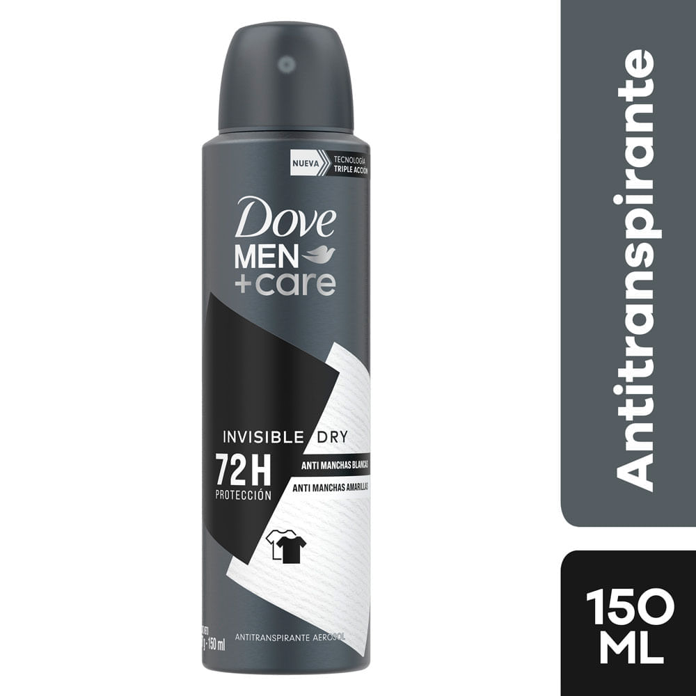 Desodorante Antitranspirante Dove Men Invisble Dry - Frasco 150 ML