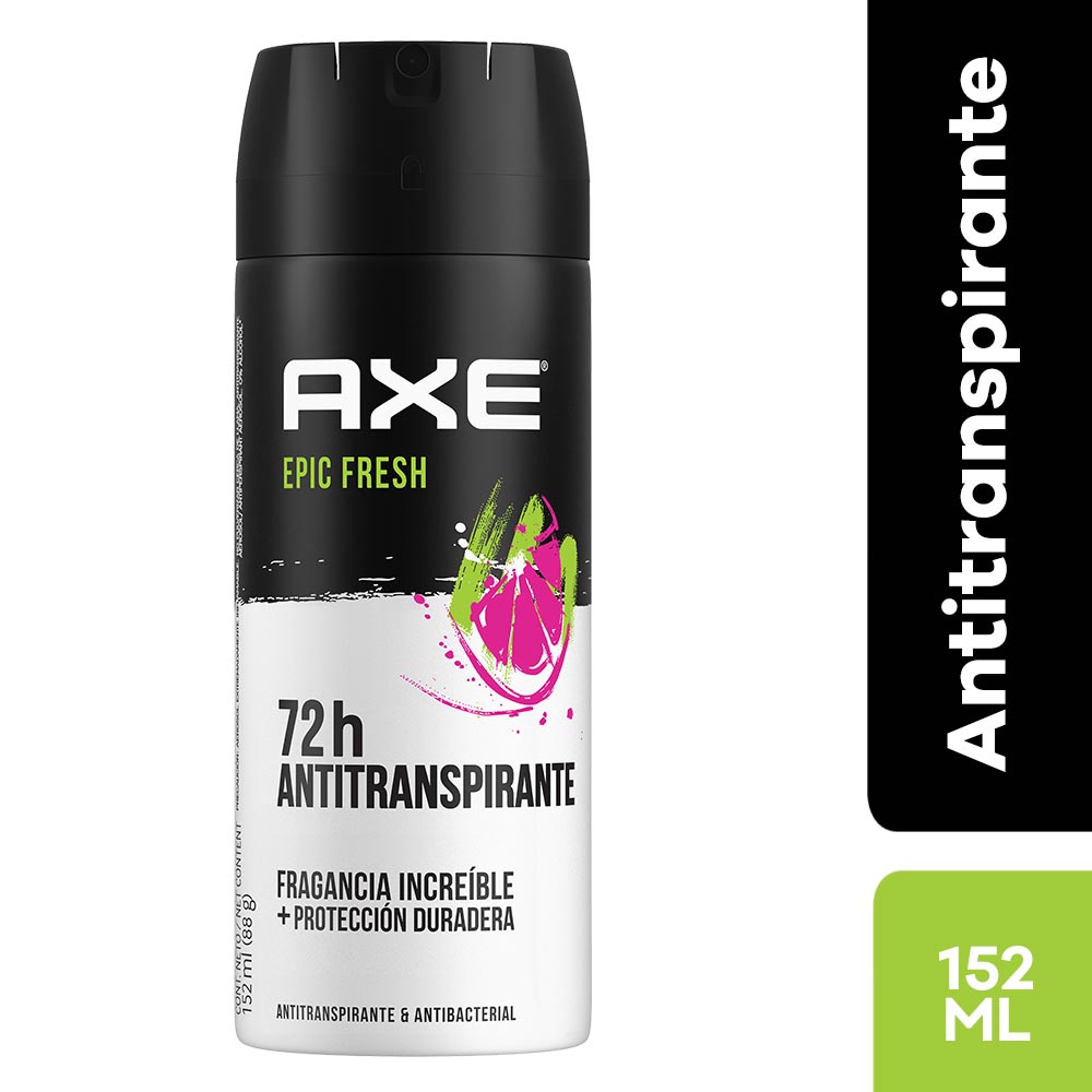 Antitranspirante Antibacterial AXE Epic Fresh