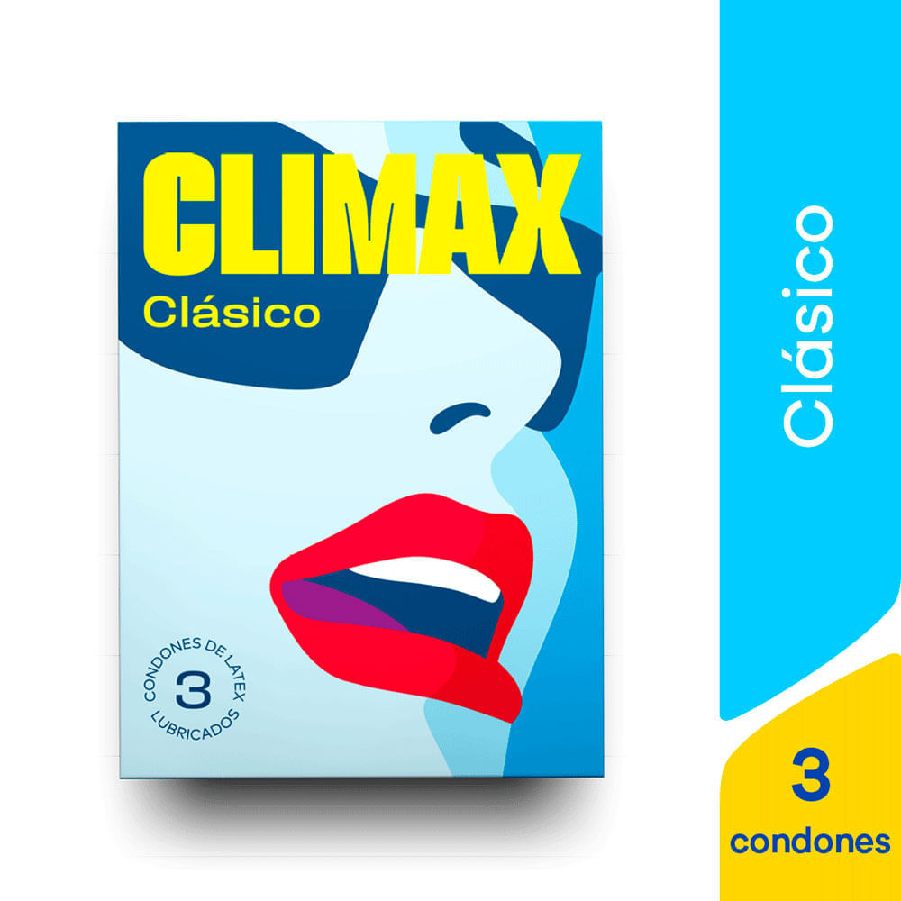 Preservativos Climax Clasico - Caja 3 UN