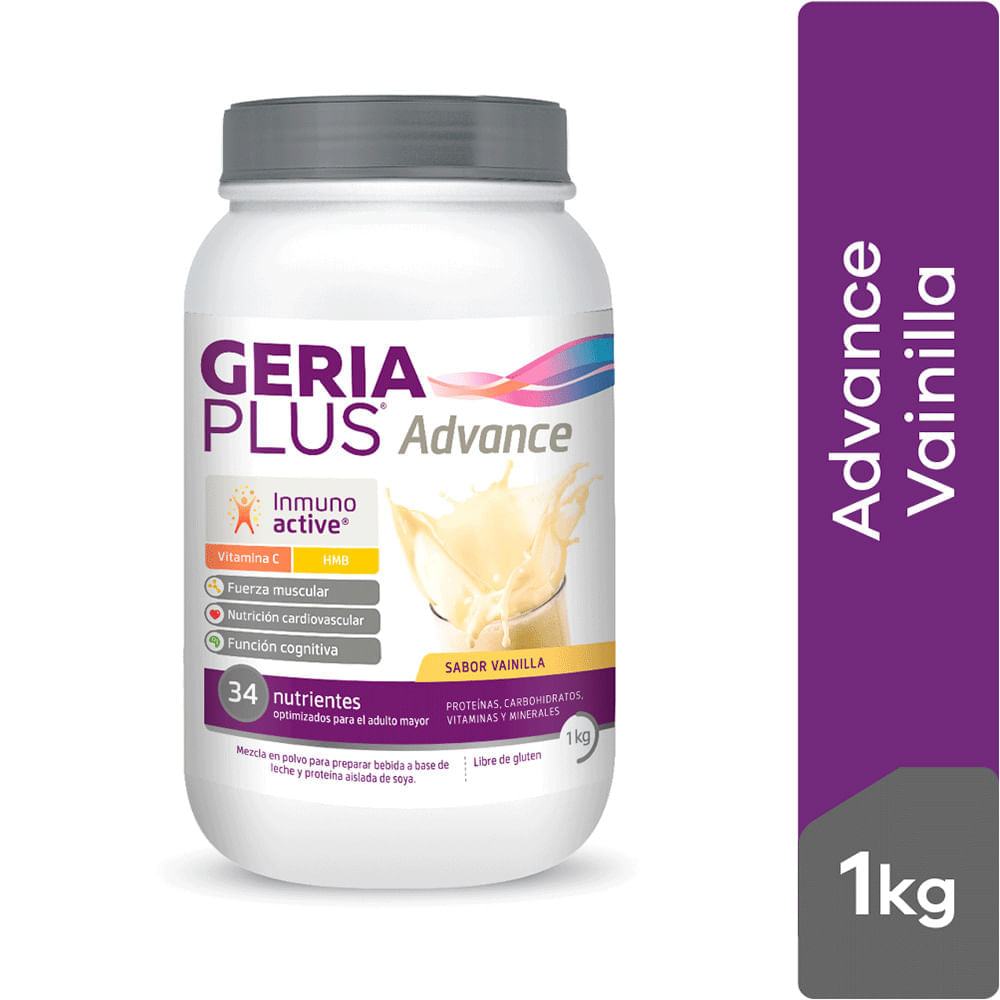 Geriaplus Advance Polvo Sabor vainilla