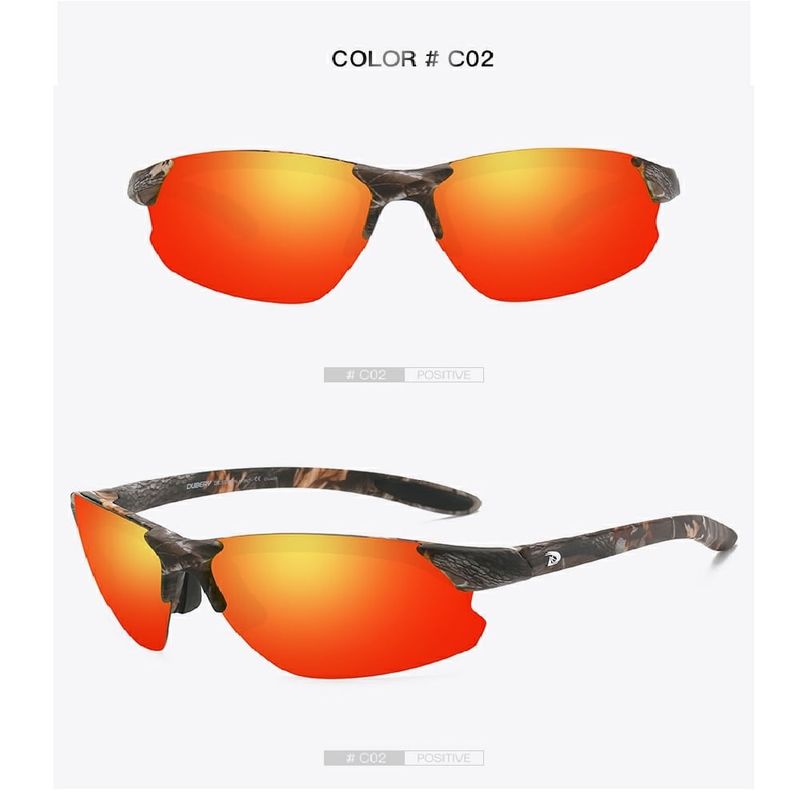 Lentes de Sol para Hombre Luzsa Rabat Dorado Polarizado ZL003DP