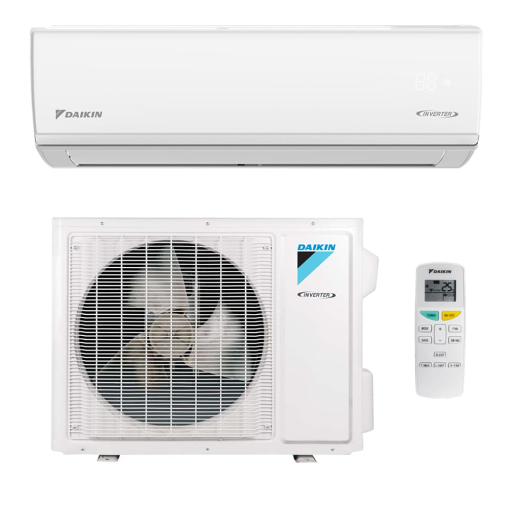 Aire Acondicionado Daikin 24,000BTU 30 a 40m2 Frío-Calor Inverter