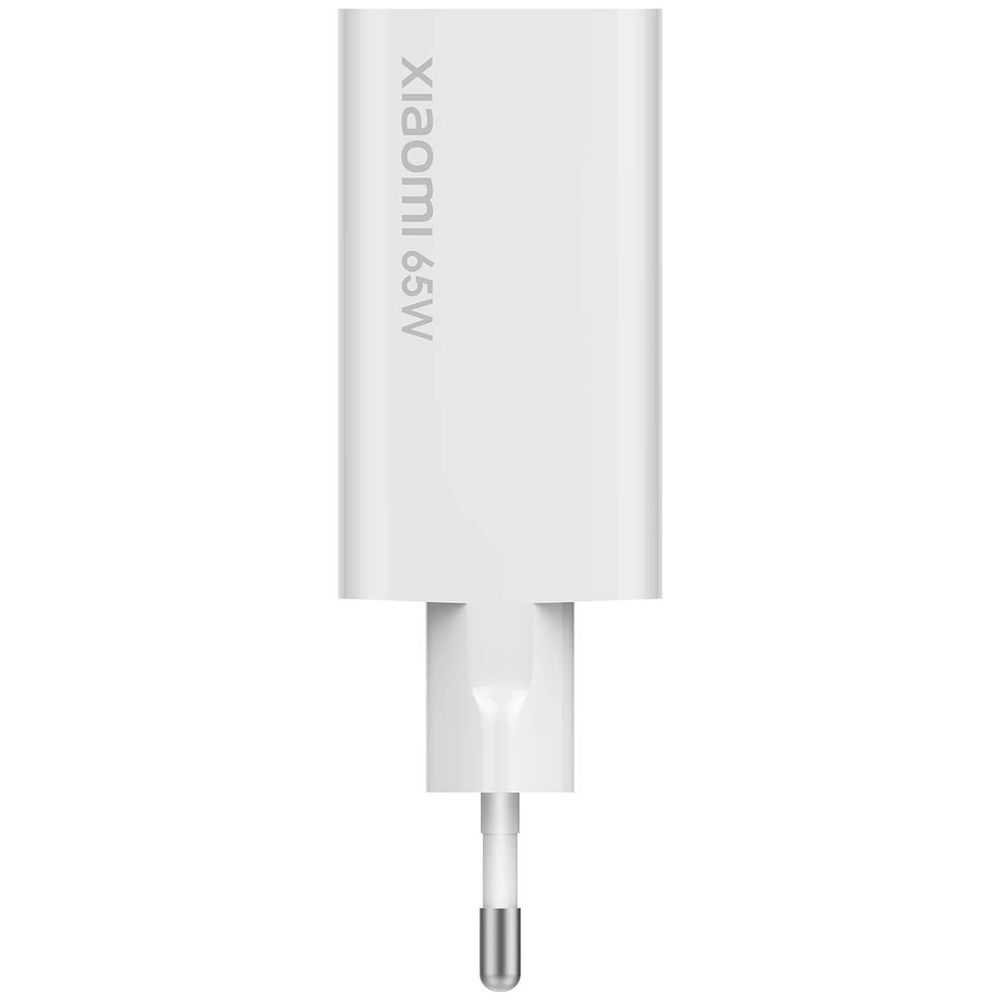 Cargador y cable Xiaomi 65W GaN Charger (Tipo-A + Tipo-C) - Promart