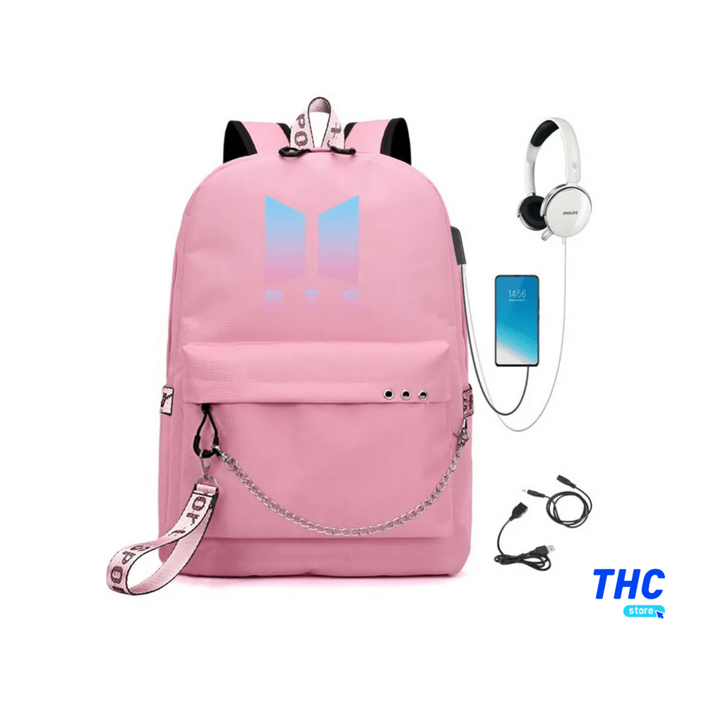 Mochila Bts Kpop Mochila Casual Mochila Escolar