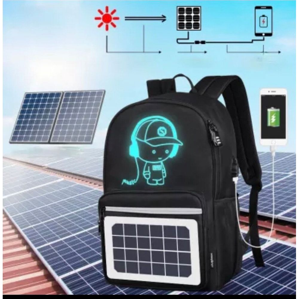 Panel solar para mochila hot sale