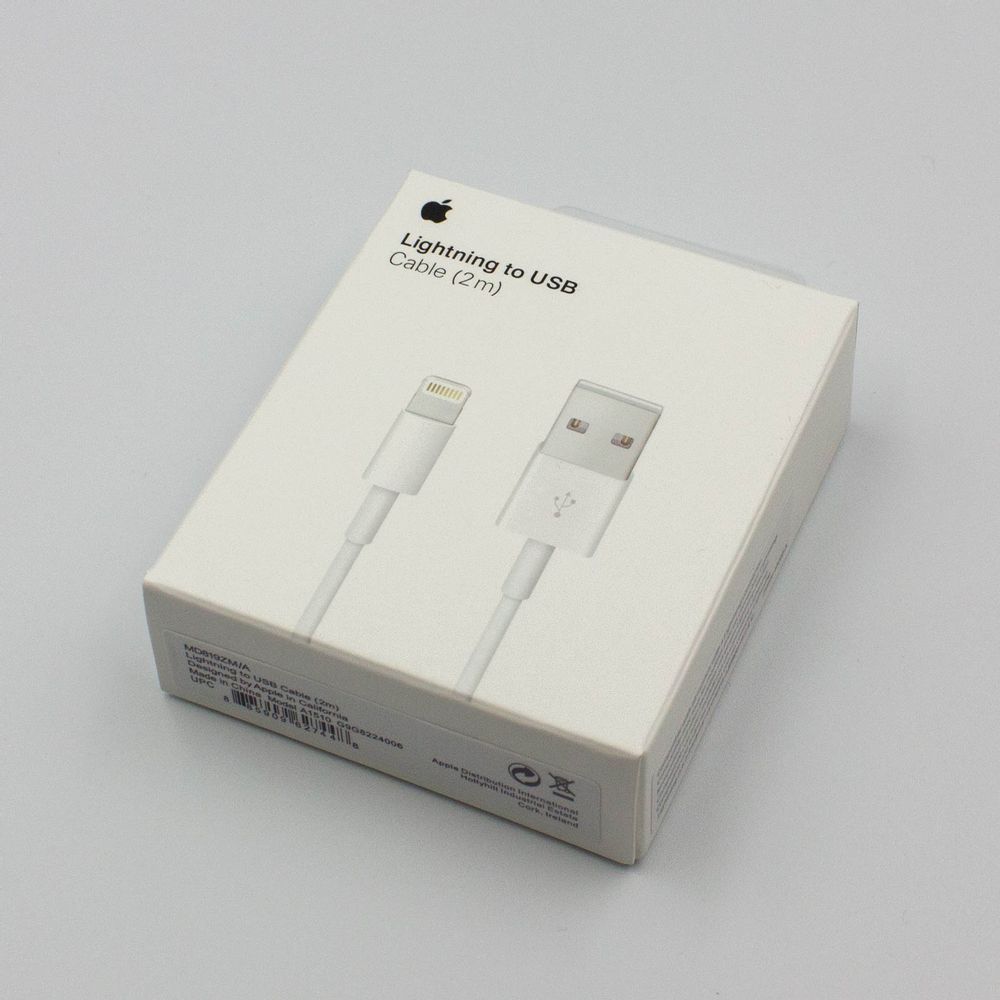 Cable Lightning a USB 2 metros de iPhone original Apple