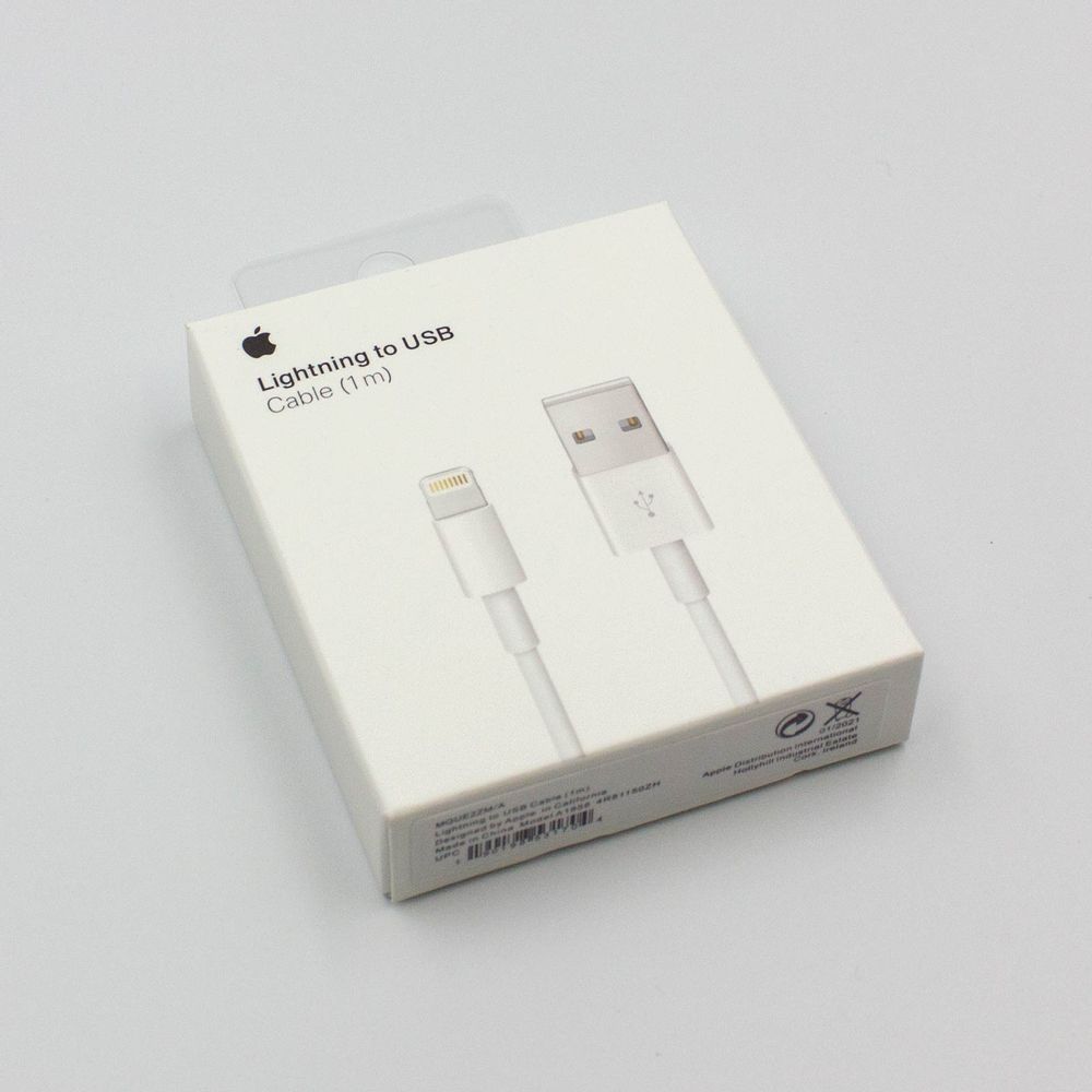 Cable Lightning a USB 1 metro de iPhone original Apple