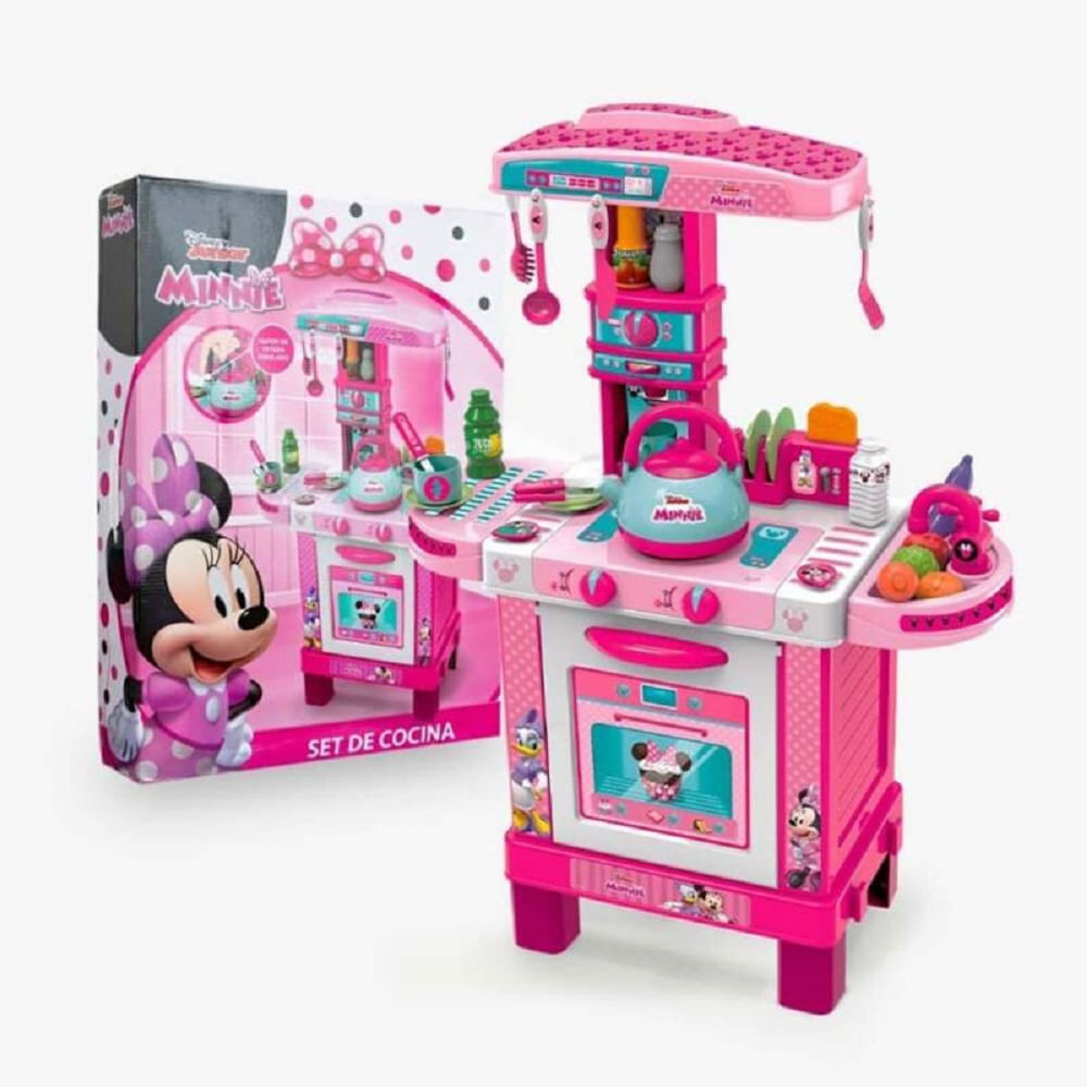 Set De Cocina Con Tetera Minnie Mouse Oechsle Oechsle