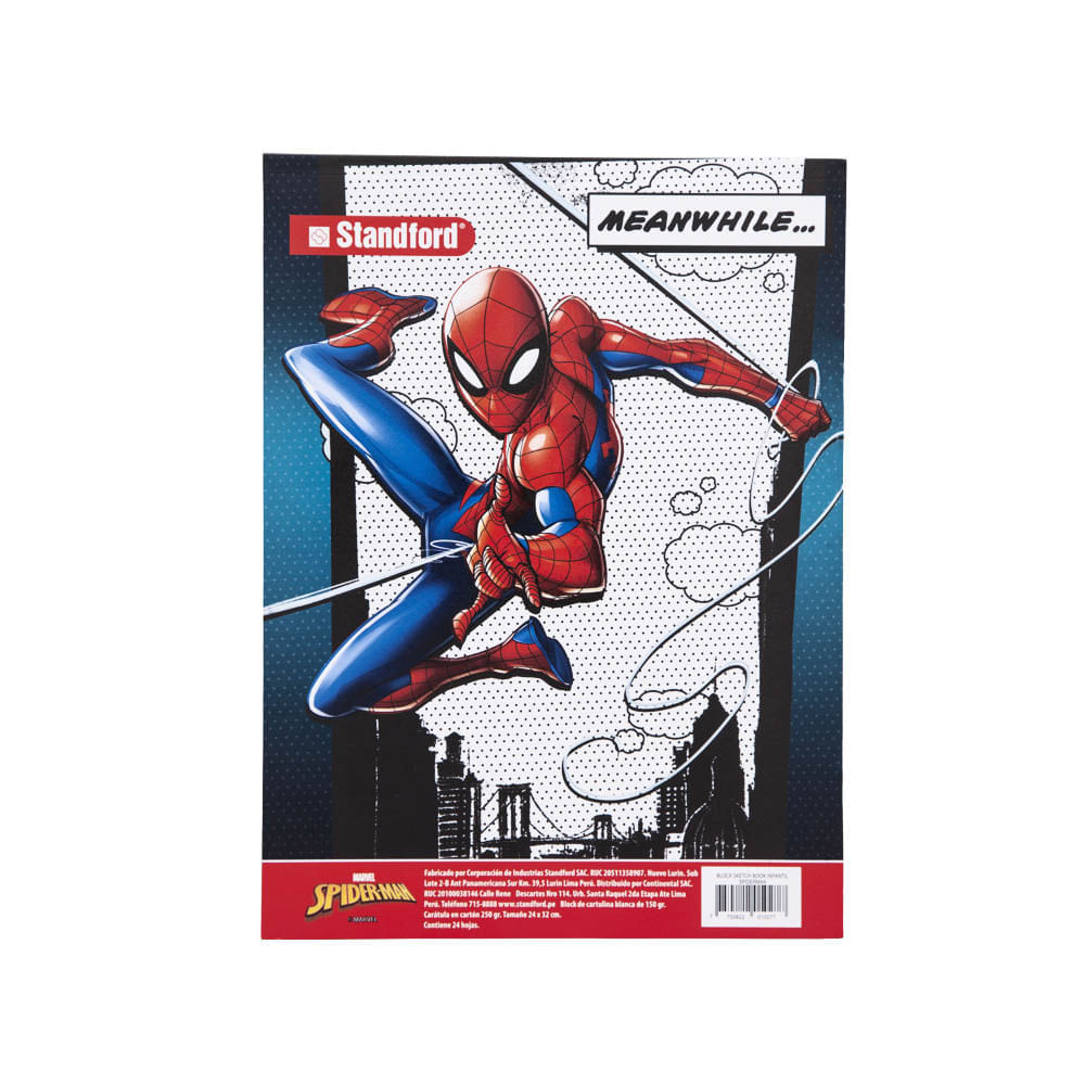 Sketch Book STANDFORD Spiderman